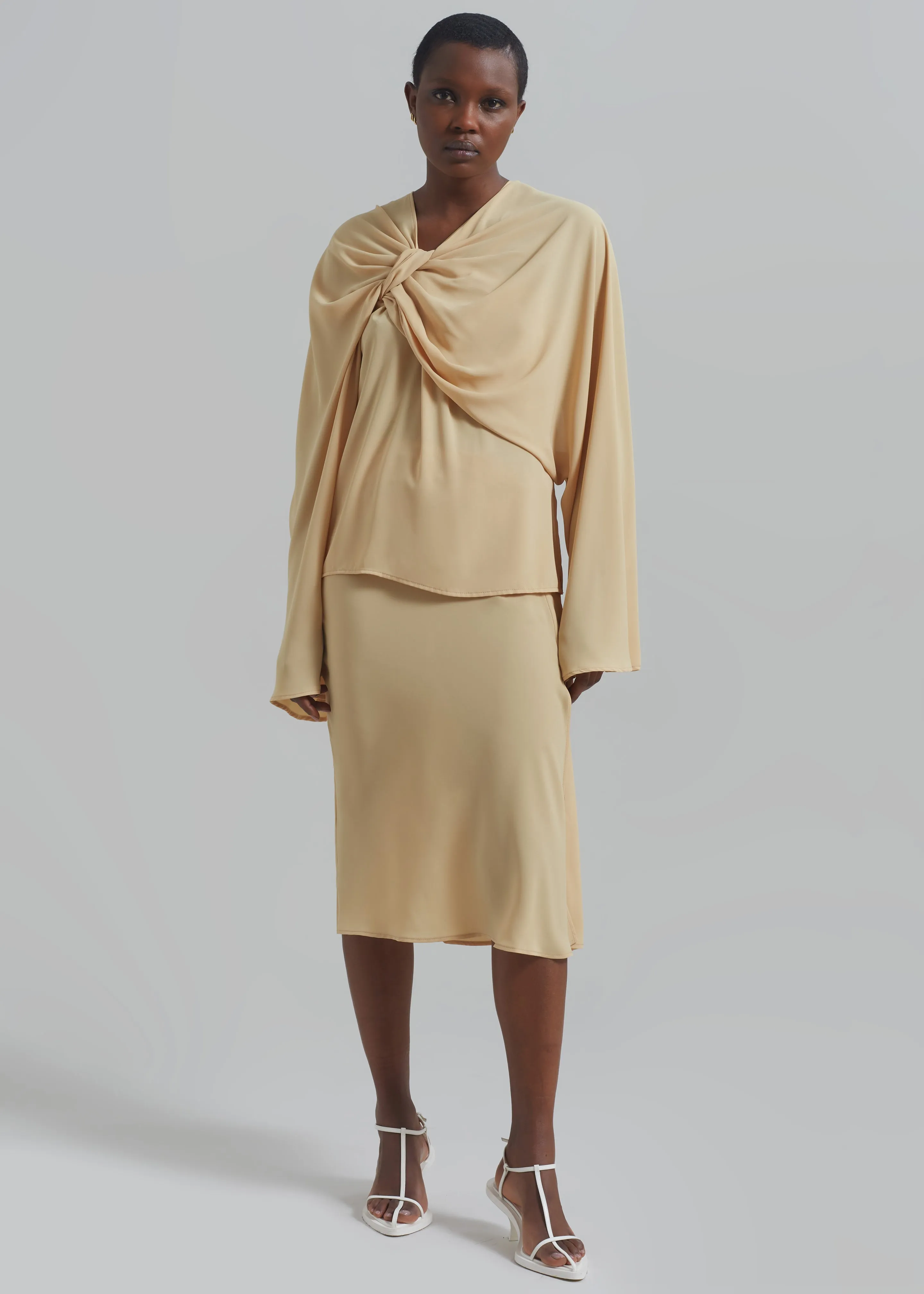 Beaufille Leni Blouse - Butter sold by Frankie Shop product image thumbnail 5