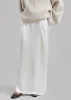 Bevza Ankle Length Skirt - Ivory sold by Frankie Shop