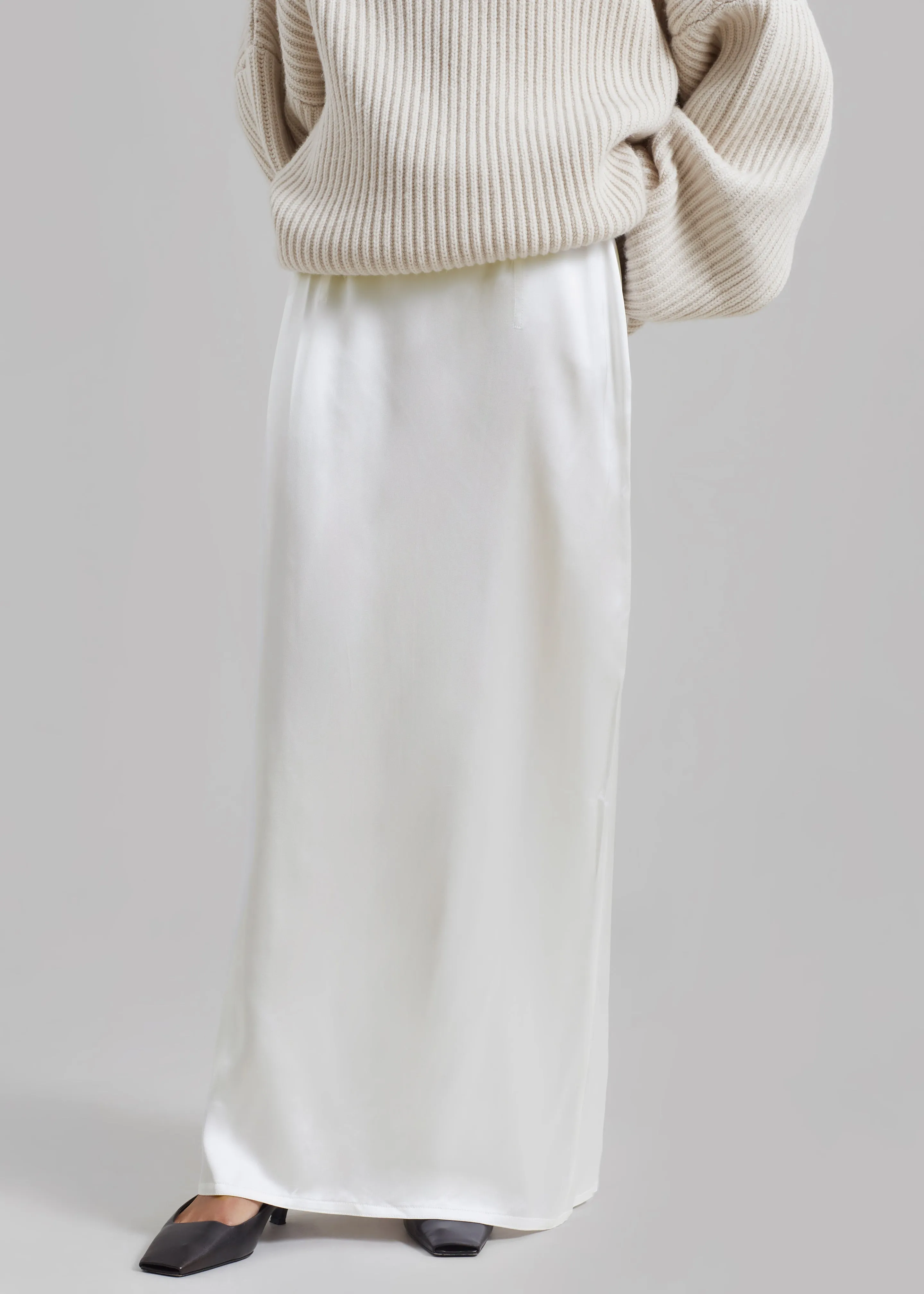 Bevza Ankle Length Skirt - Ivory sold by Frankie Shop product image thumbnail 3