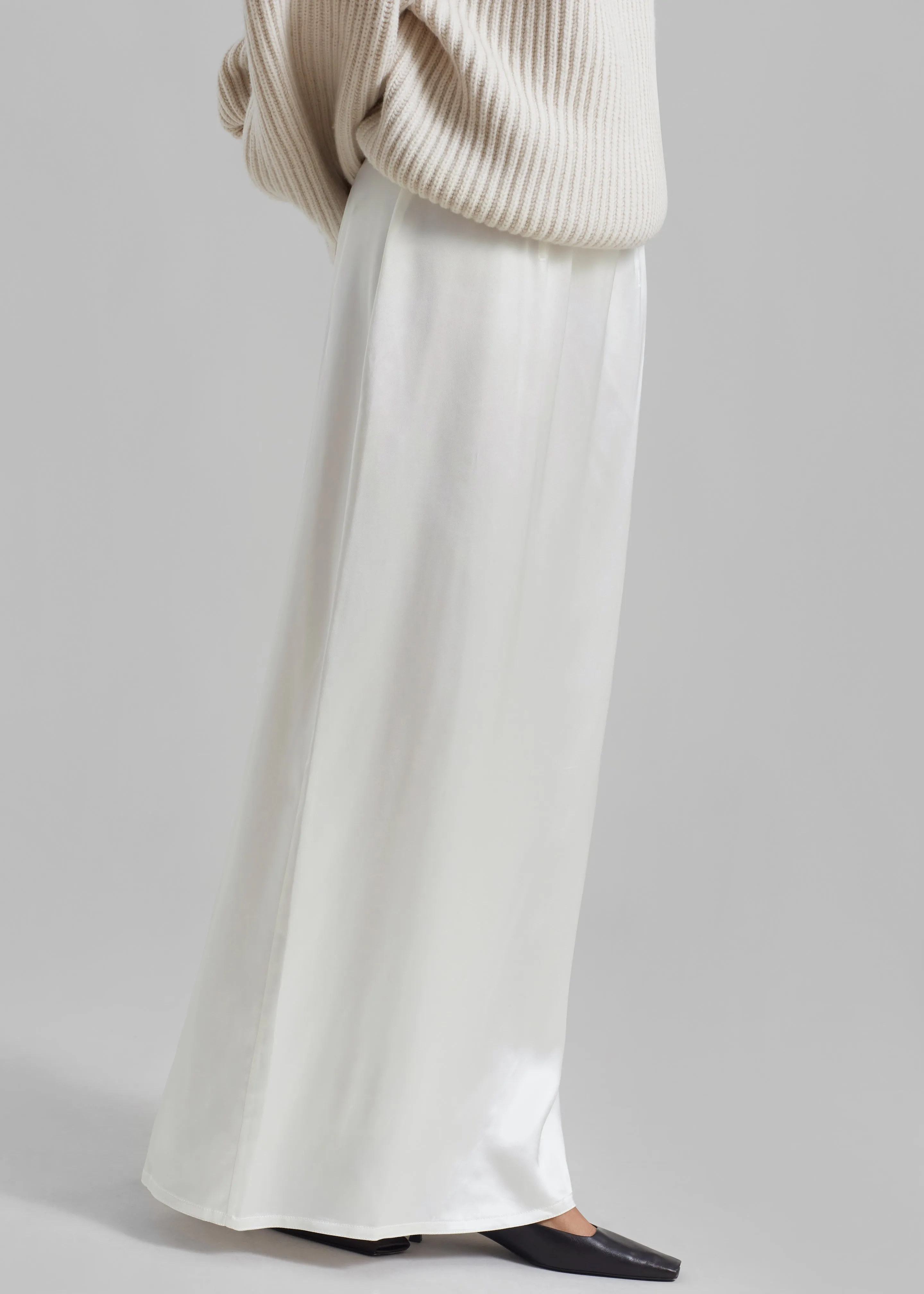 Bevza Ankle Length Skirt - Ivory sold by Frankie Shop product image thumbnail 2