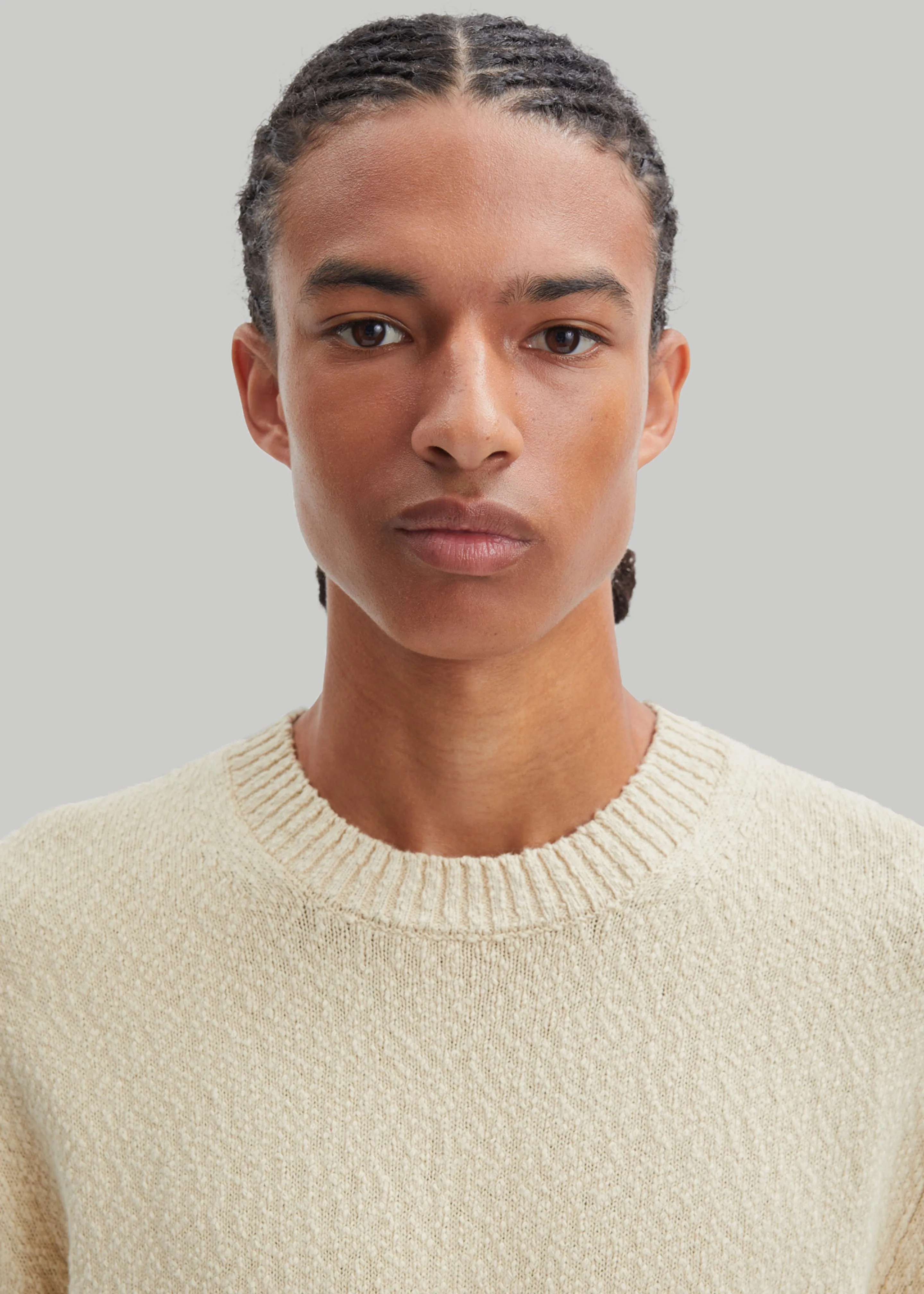 Samsøe Samsøe Ray Crew Neck - Castle Wall sold by Frankie Shop product image thumbnail 2