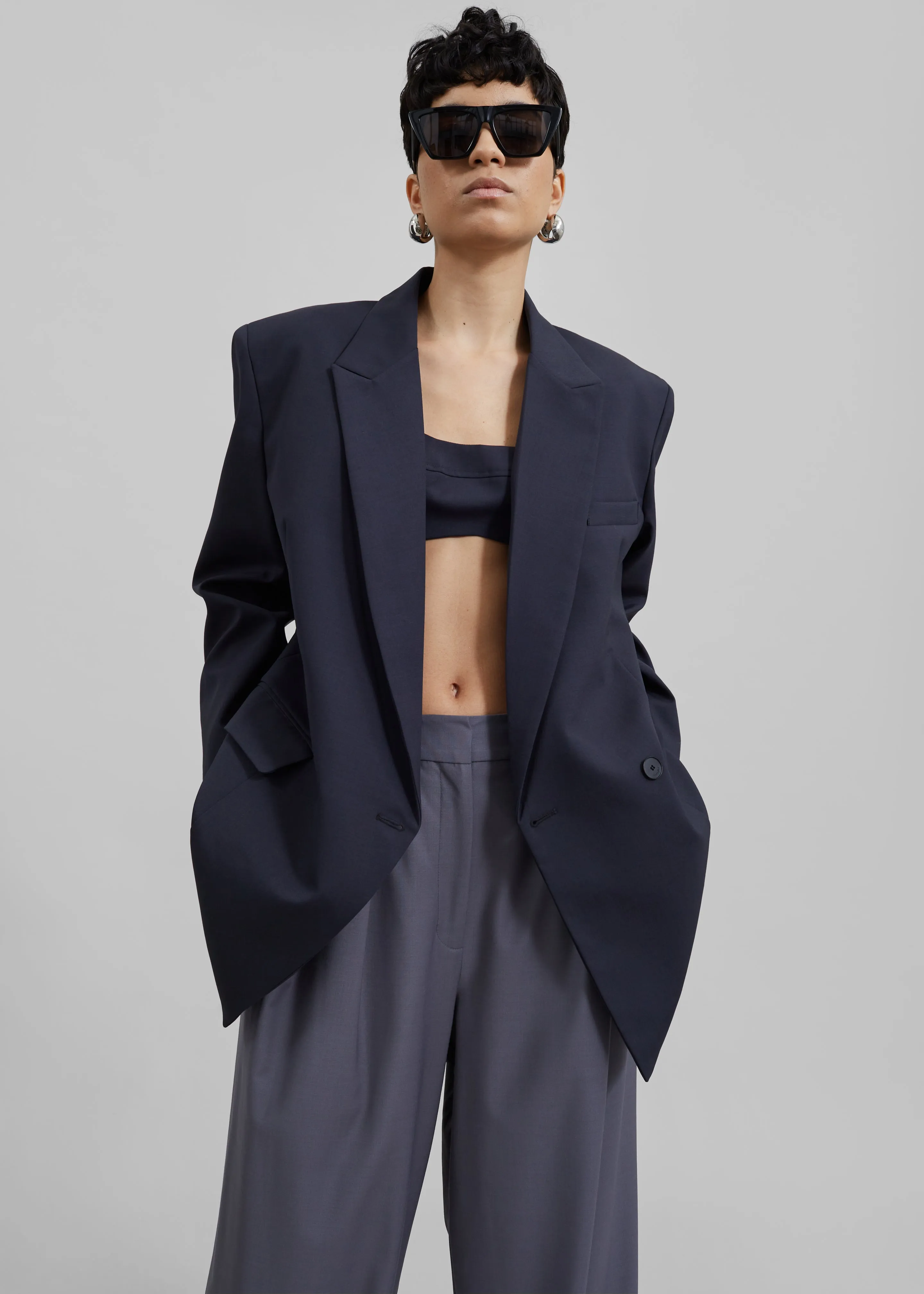 Auden Blazer - Charcoal sold by Frankie Shop