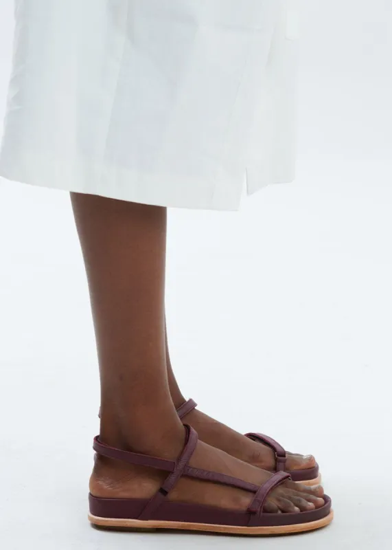 Mari Giudicelli Isabel Sandals - Framboesa made by Frankie Shop