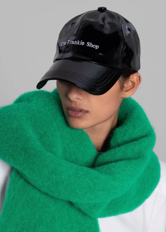 TFS Vinyl Baseball Cap - Black made by Frankie Shop