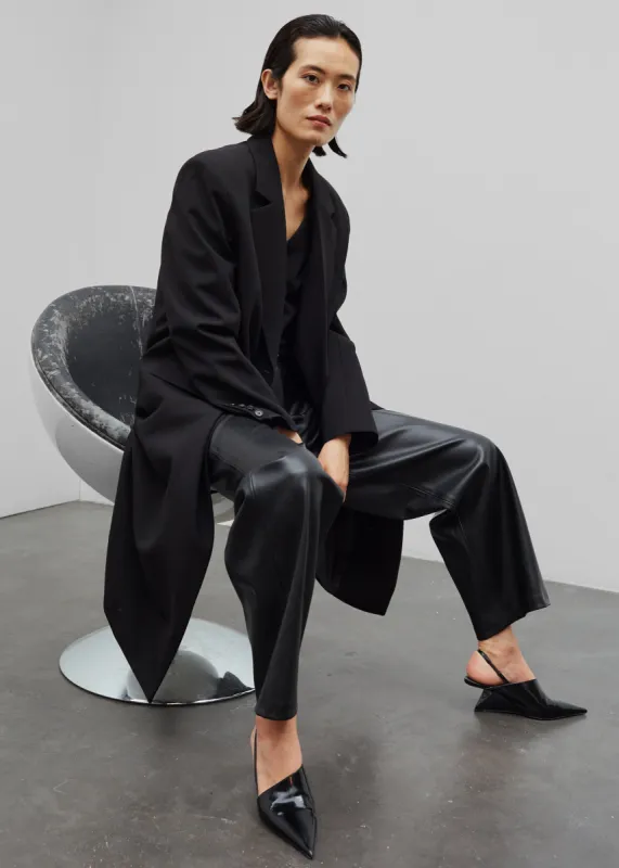 Eevi Overcoat - Black sold by Frankie Shop