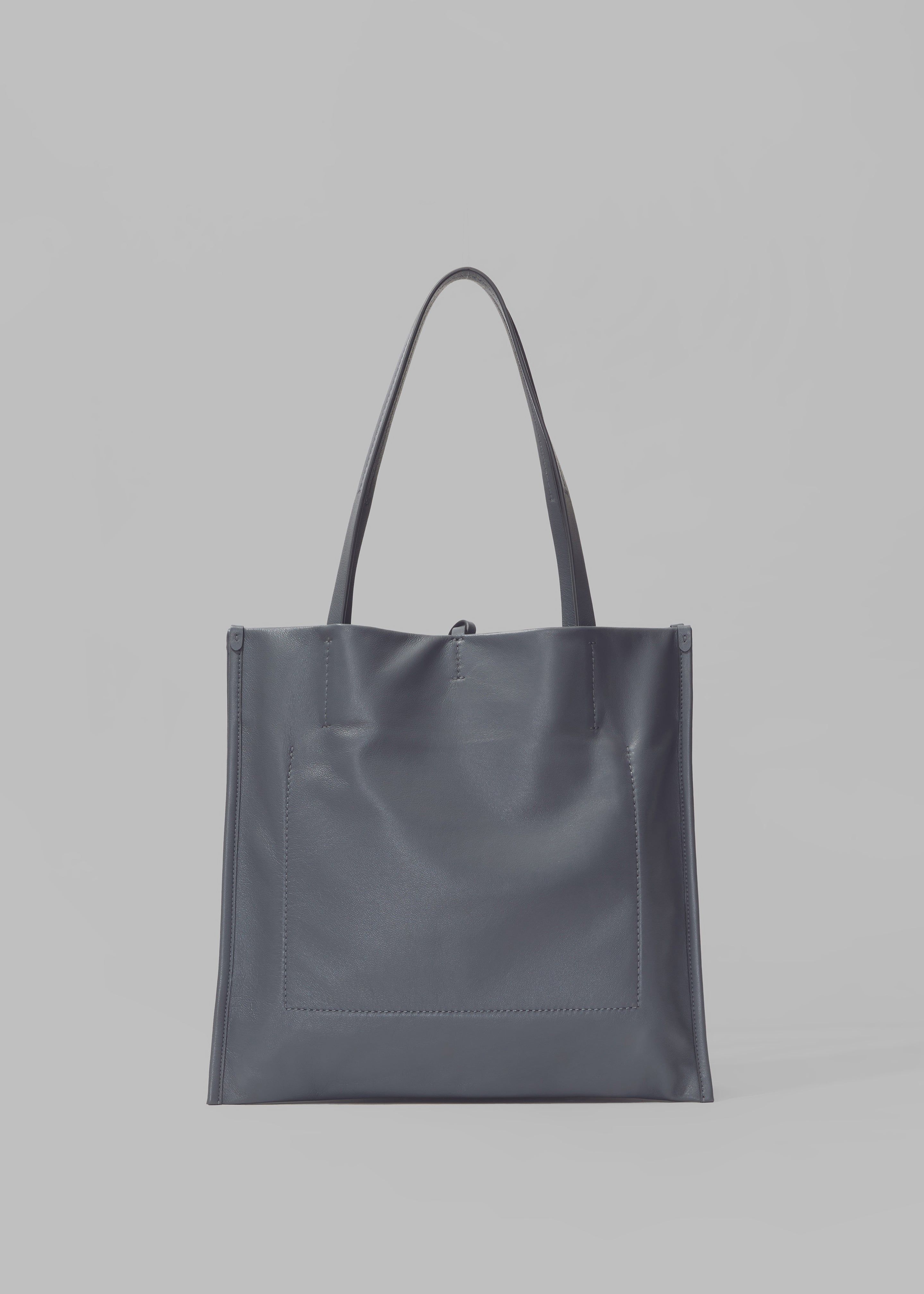 Proenza Schouler White Label Twin Nappa Tote - Steel sold by Frankie Shop product image thumbnail 5