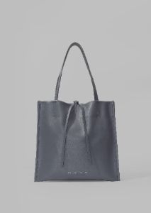 Proenza Schouler White Label Twin Nappa Tote - Steel sold by Frankie Shop