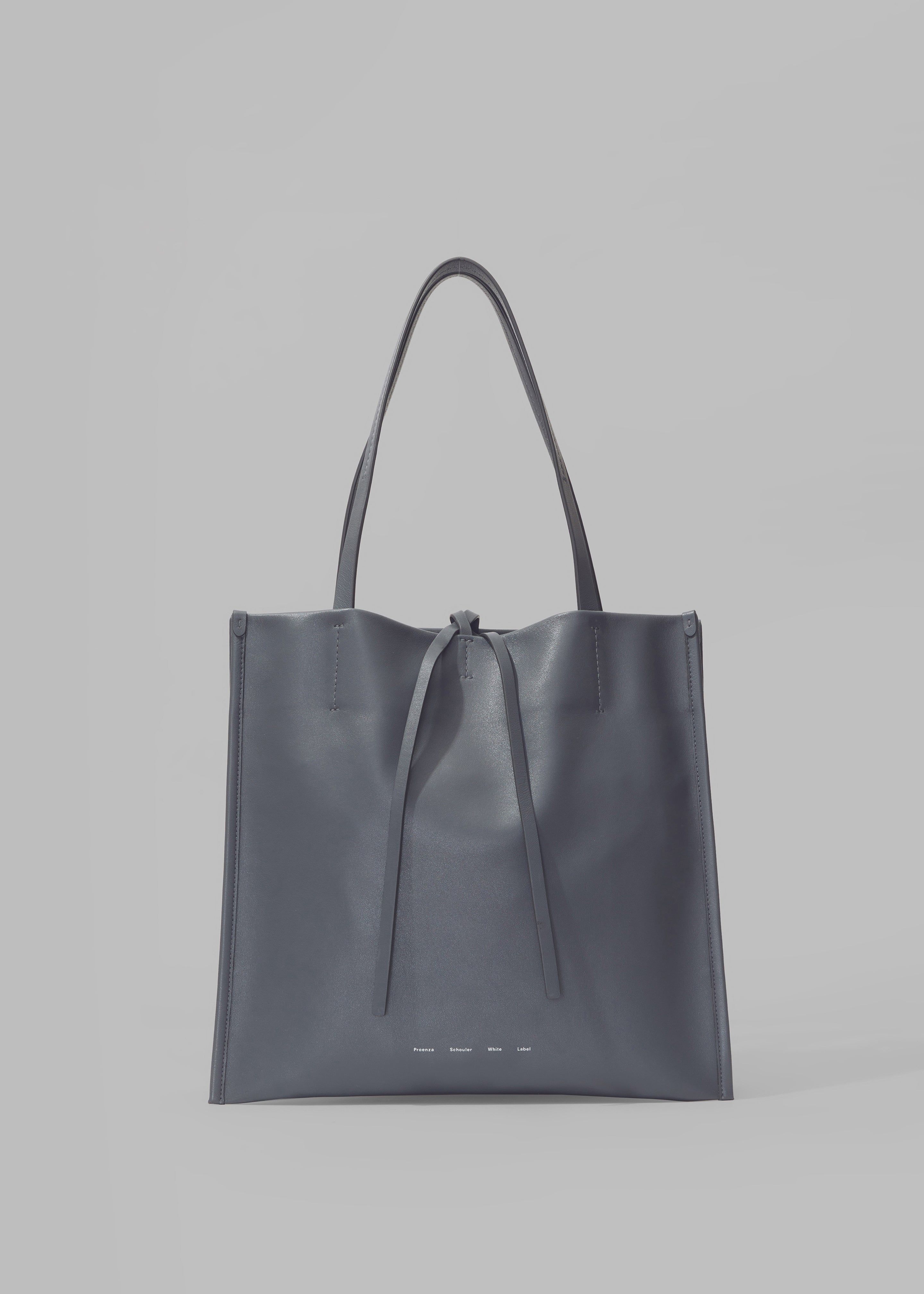 Proenza Schouler White Label Twin Nappa Tote - Steel sold by Frankie Shop