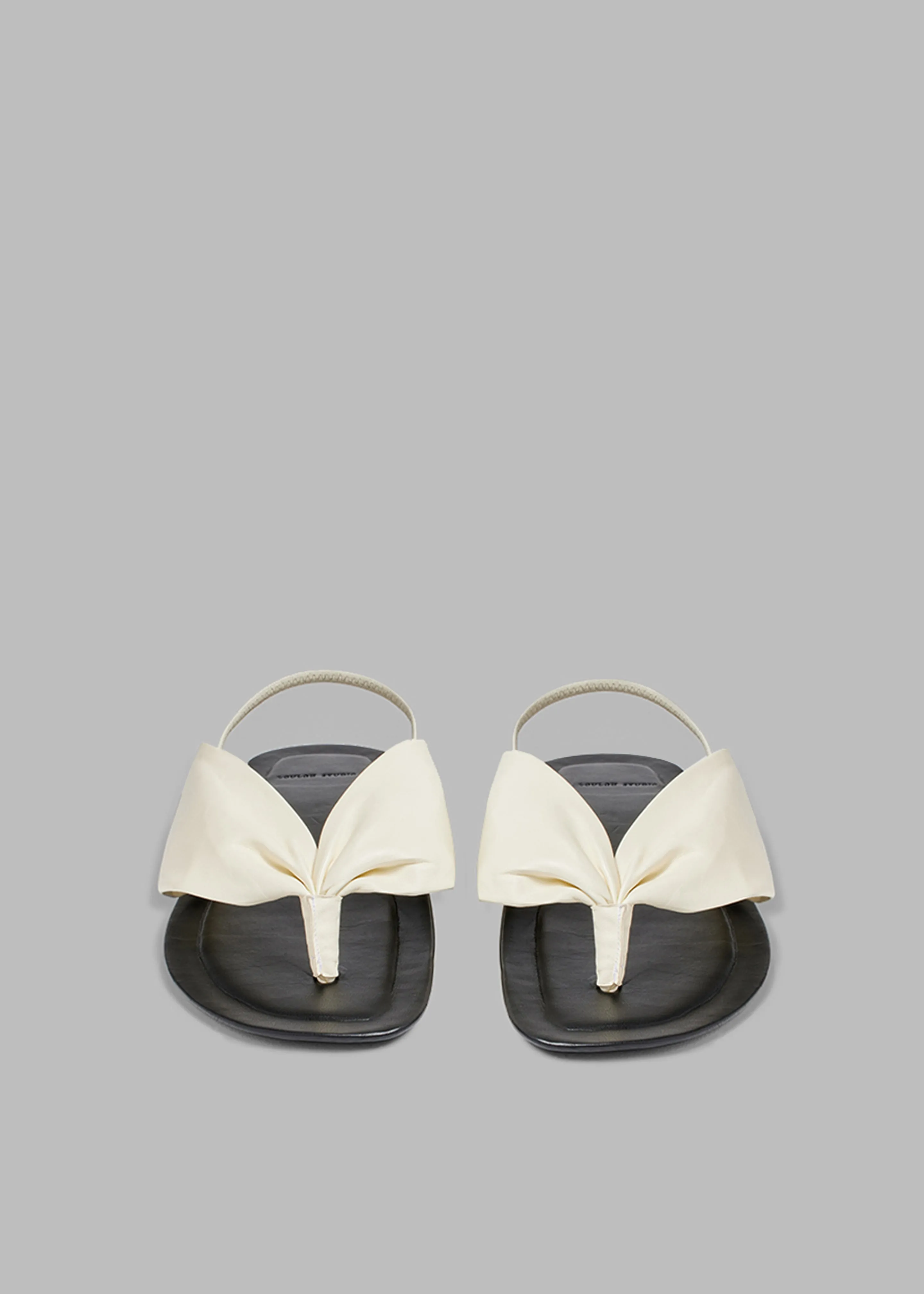 Loulou Studio Sahado Leather Sandals - Soft Cream sold by Frankie Shop product image thumbnail 3
