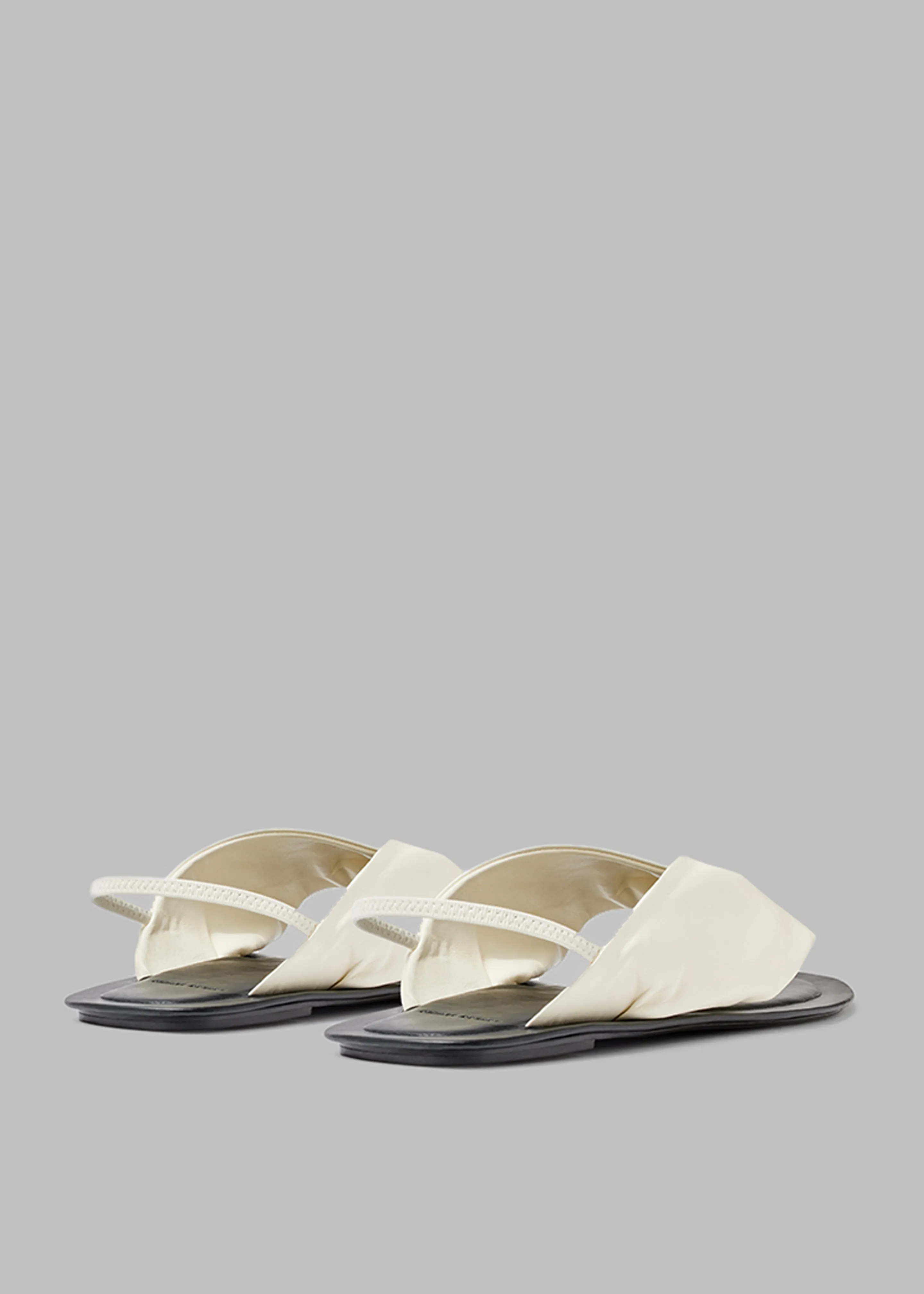 Loulou Studio Sahado Leather Sandals - Soft Cream sold by Frankie Shop product image thumbnail 5