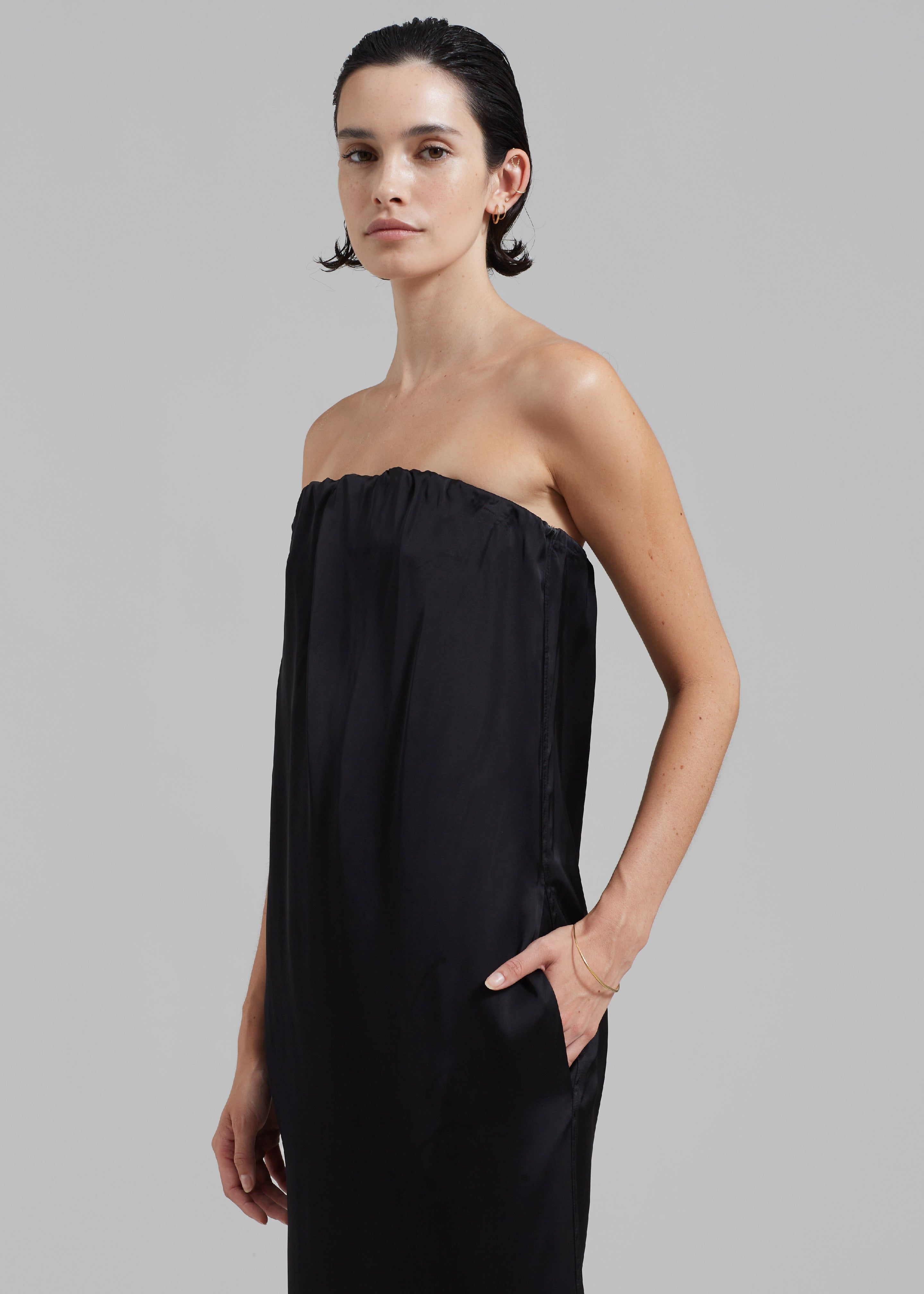 Loulou Studio Siple Long Dress - Black sold by Frankie Shop product image thumbnail 2