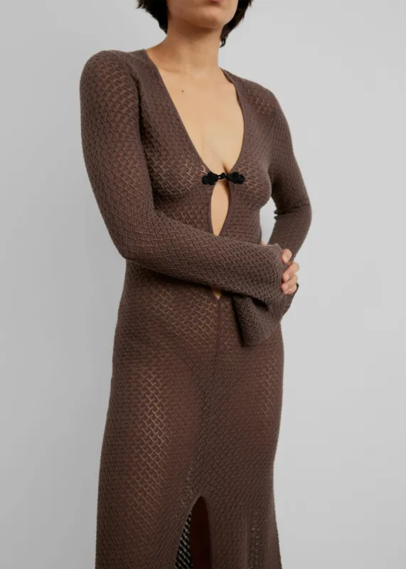 The Garment Tanzania Dress - Espresso sold by Frankie Shop