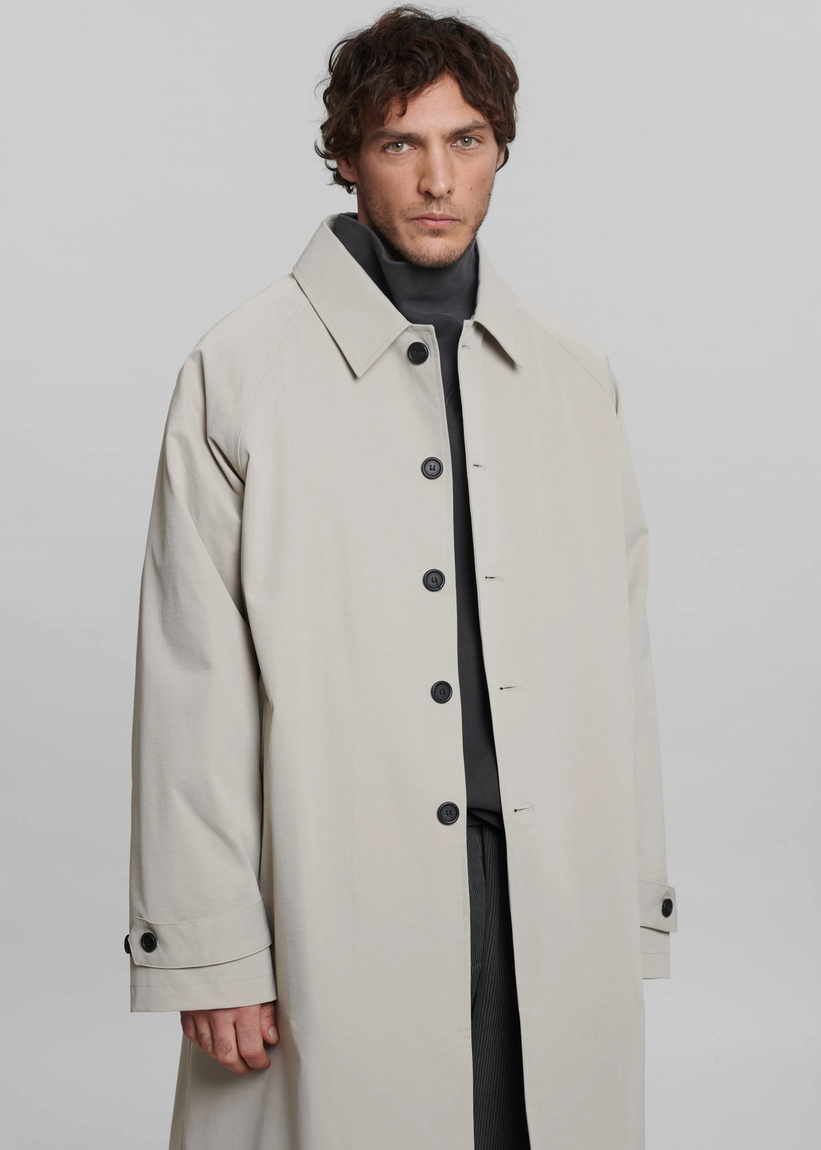 Emil Trench - Beige sold by Frankie Shop product image thumbnail 4