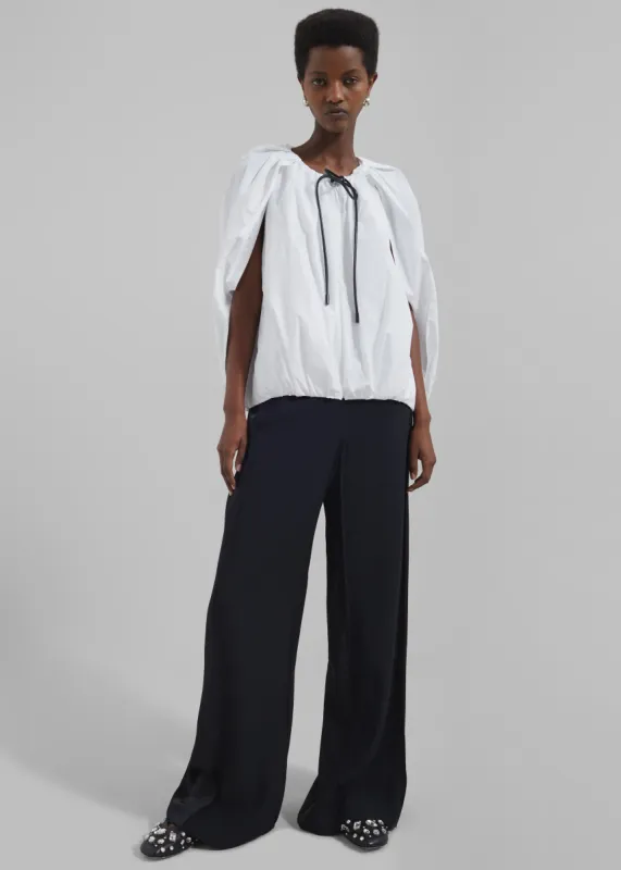 3.1 Phillip Lim Cocoon Zip Top - White sold by Frankie Shop