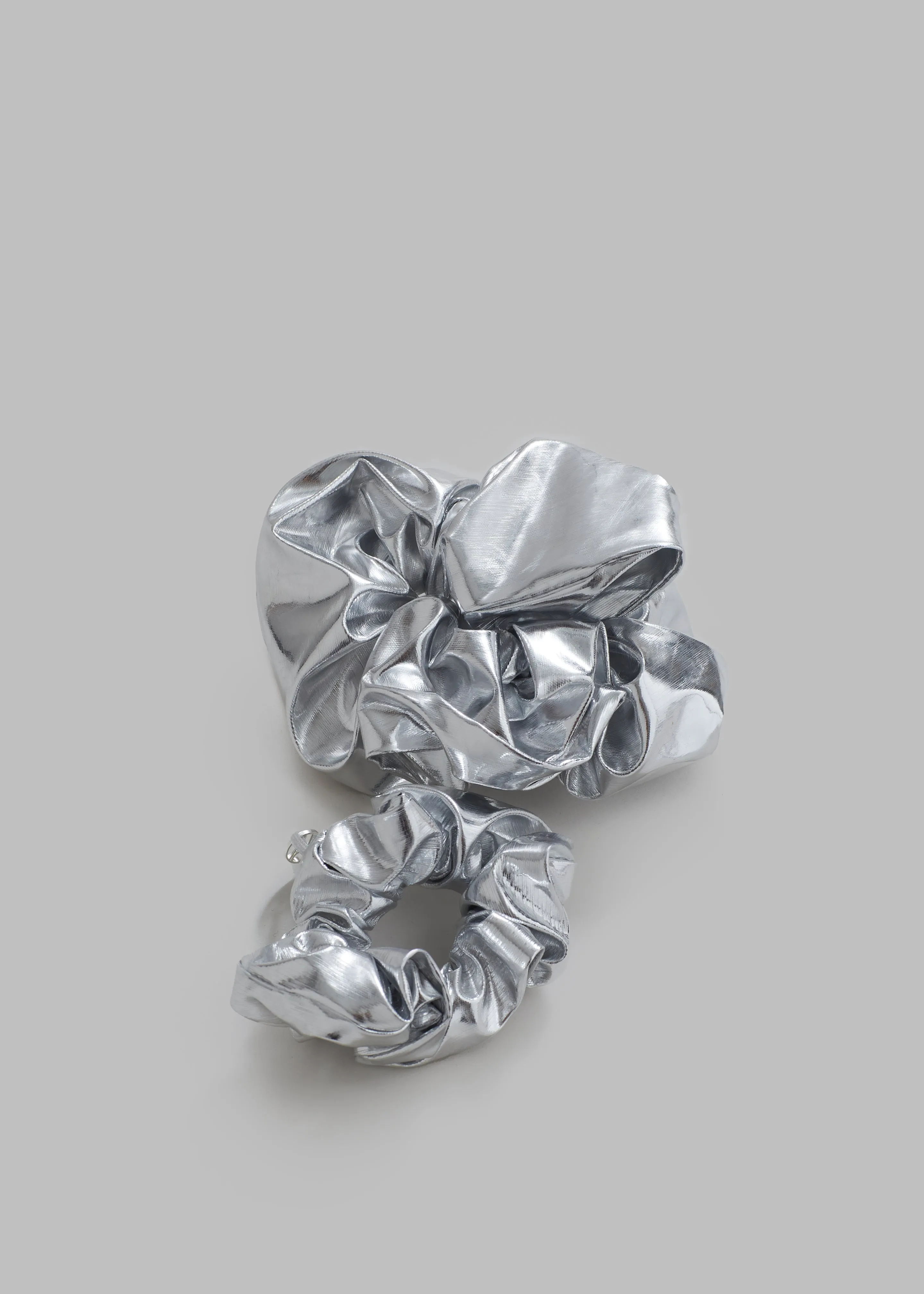 Alara Scrunchie Set - Silver sold by Frankie Shop product image thumbnail 2