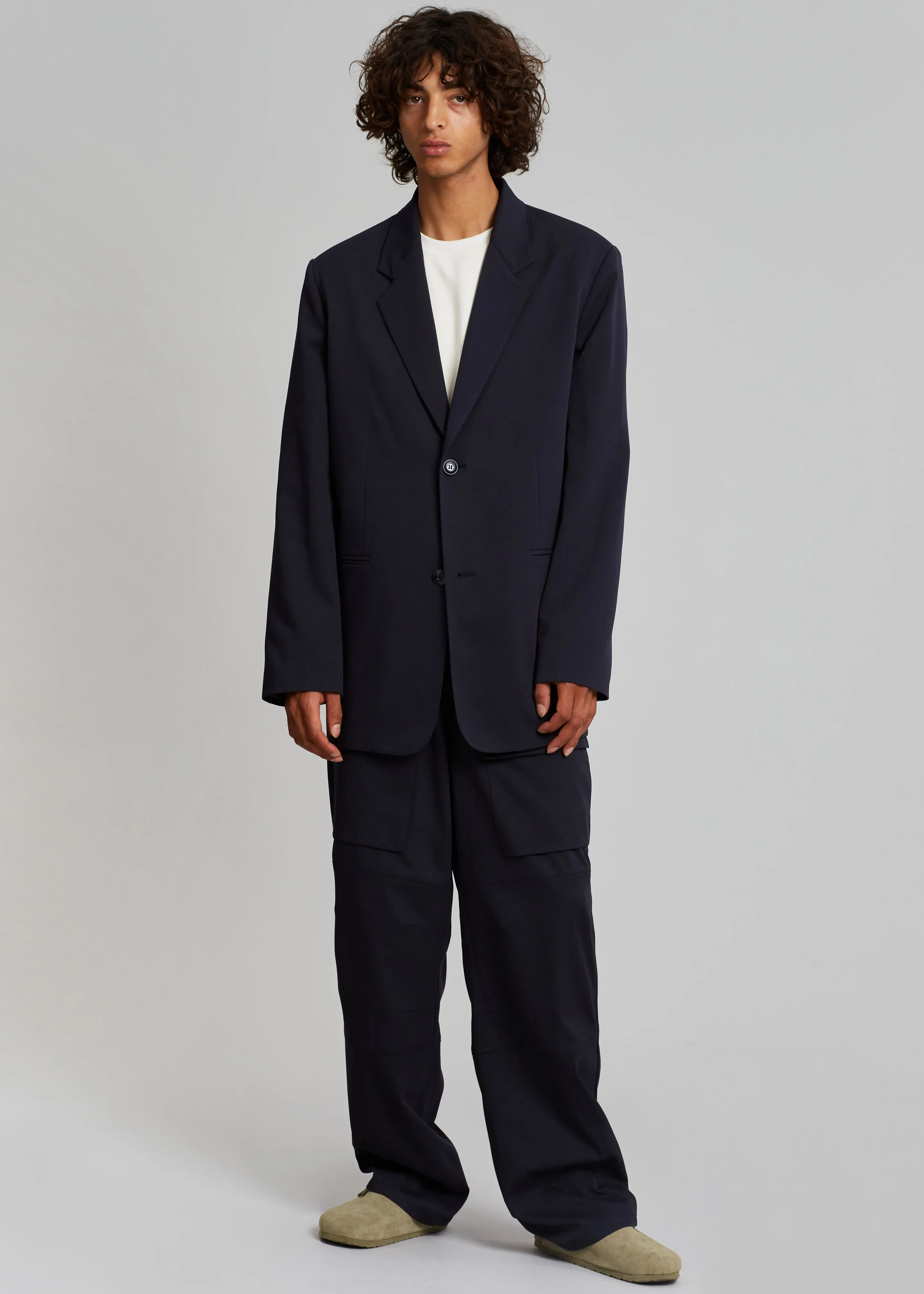 Grant Blazer - Navy sold by Frankie Shop product image thumbnail 2
