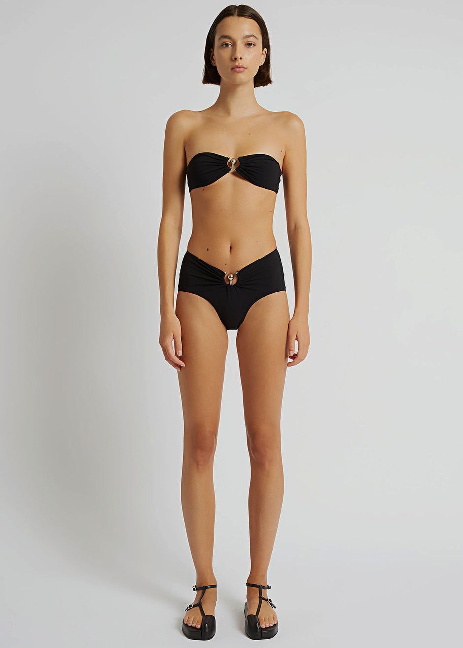 Christopher Esber Ruched Prong Bandeau - Black sold by Frankie Shop product image thumbnail 3
