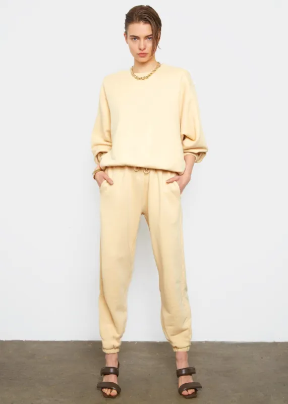 Vanessa Sweatpants - Banana sold by Frankie Shop