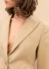 Colette Hourglass Blazer - Camel sold by Frankie Shop