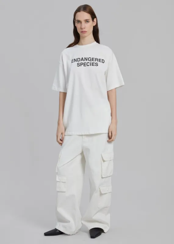 Endangered Species Tee - White made by Frankie Shop