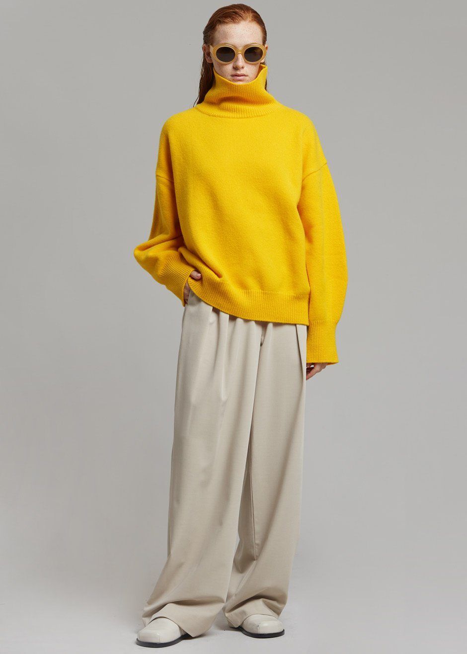 Joya Roll Neck Sweater - Marigold sold by Frankie Shop product image thumbnail 3