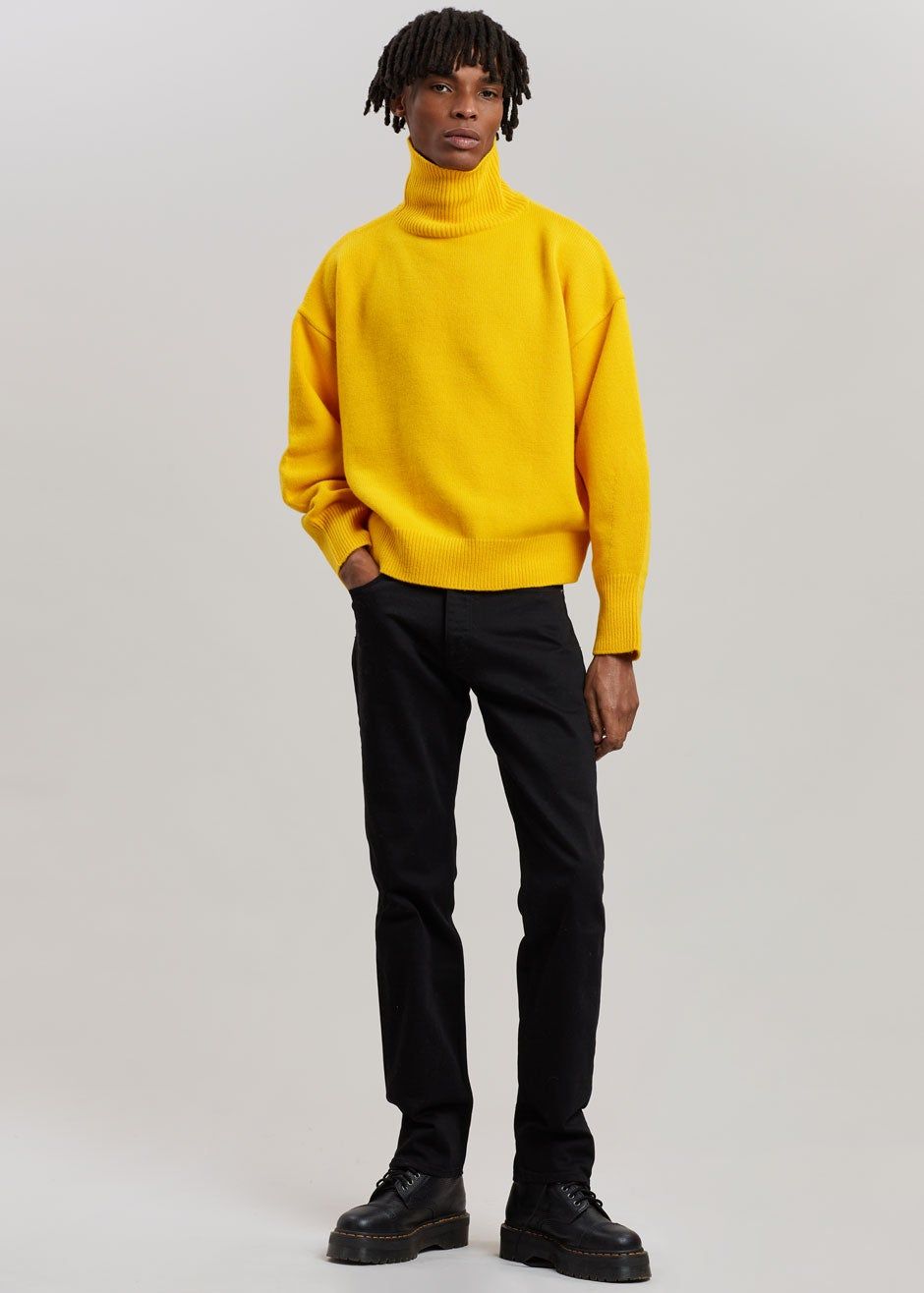 Joya Roll Neck Sweater - Marigold sold by Frankie Shop product image thumbnail 4