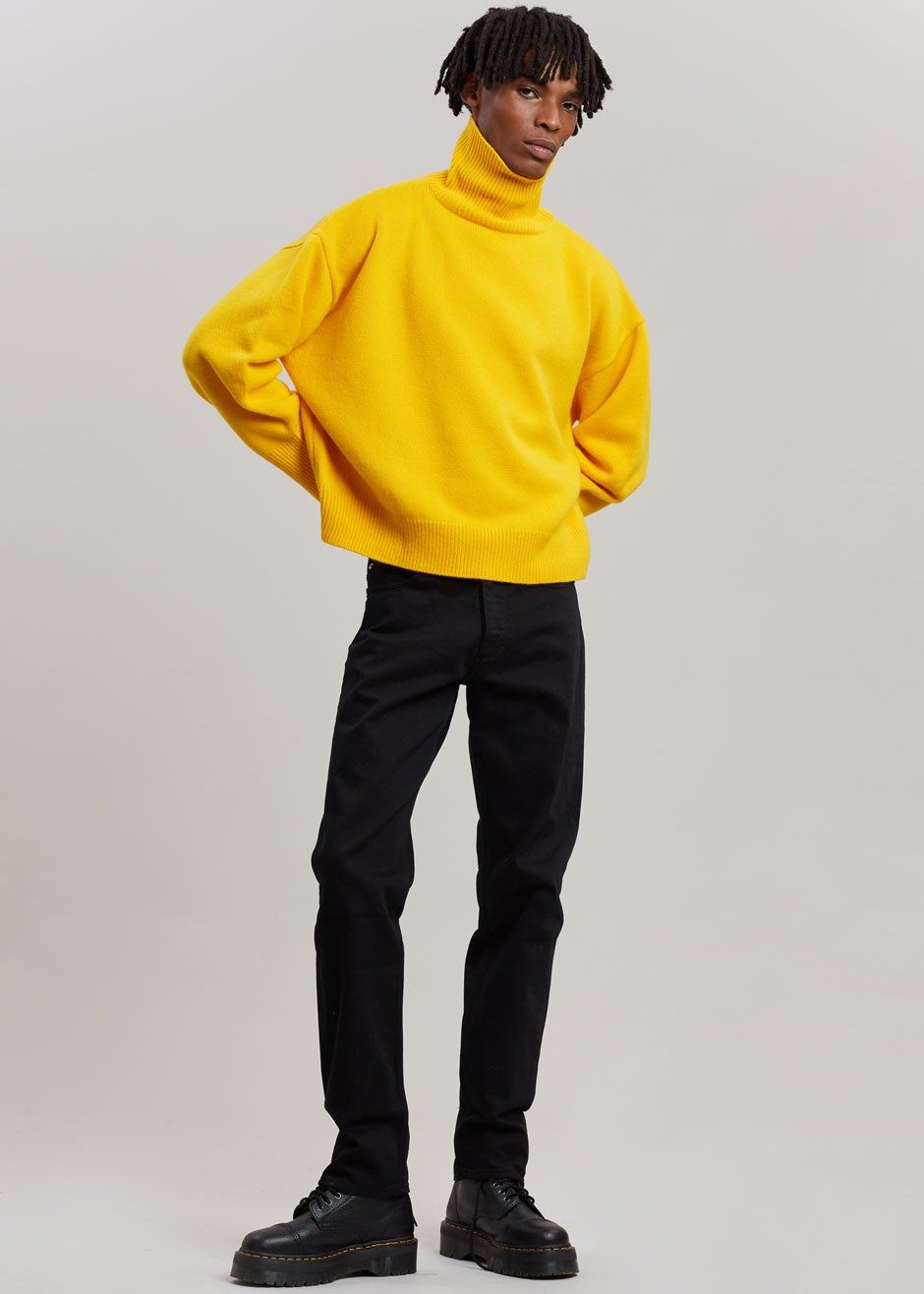 Joya Roll Neck Sweater - Marigold sold by Frankie Shop product image thumbnail 9