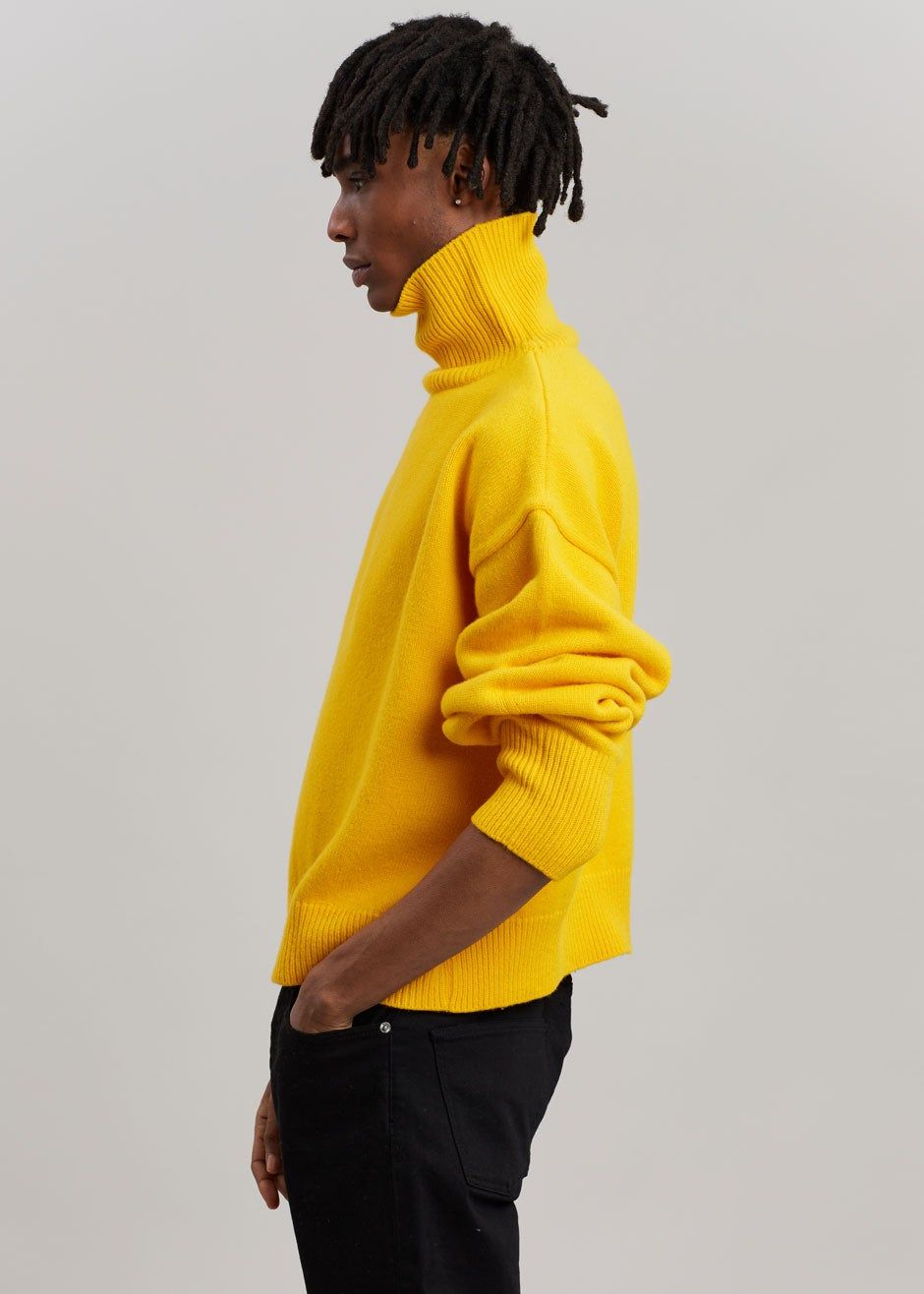 Joya Roll Neck Sweater - Marigold sold by Frankie Shop product image thumbnail 6