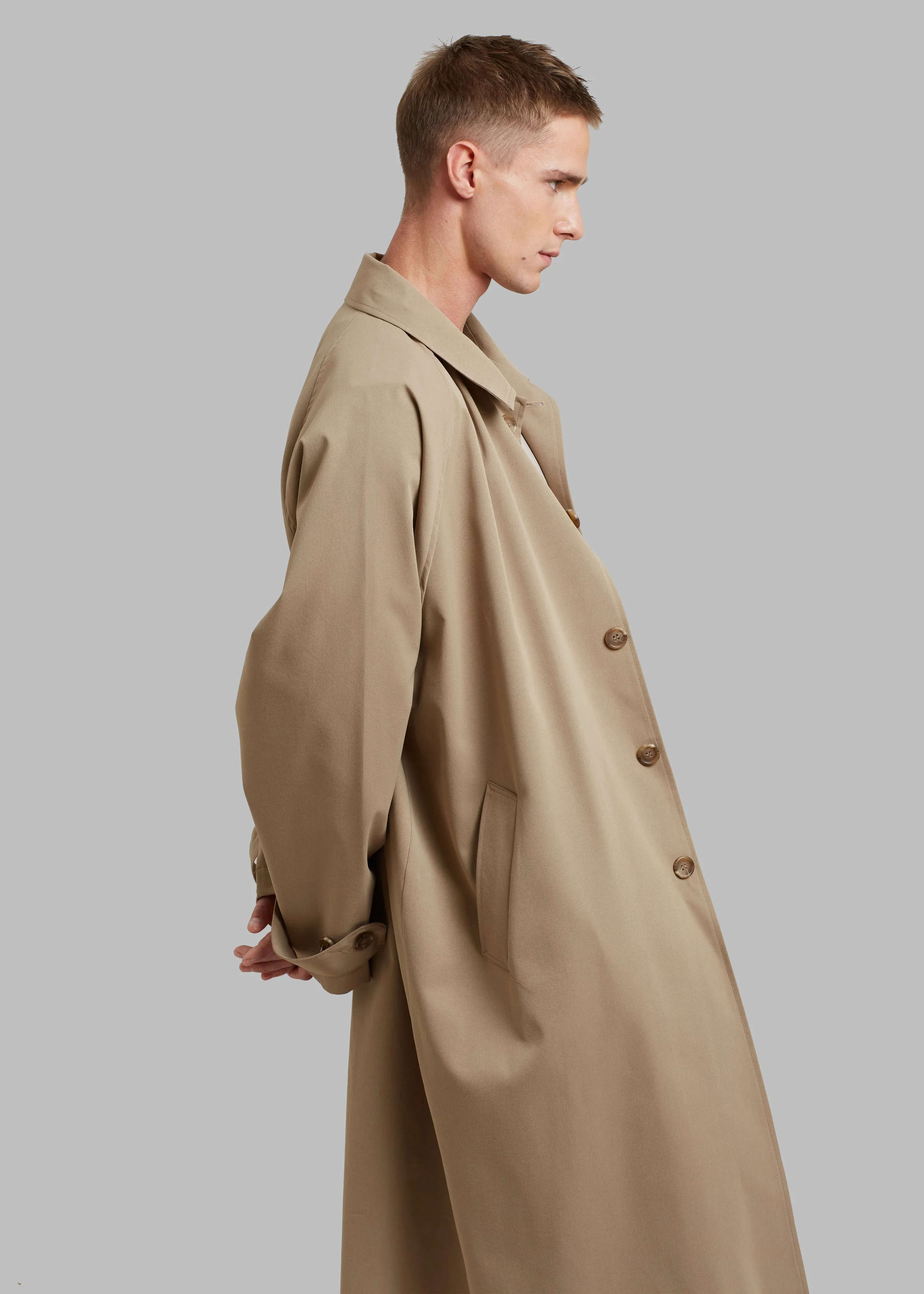 Fane Trench - Beige sold by Frankie Shop product image thumbnail 4