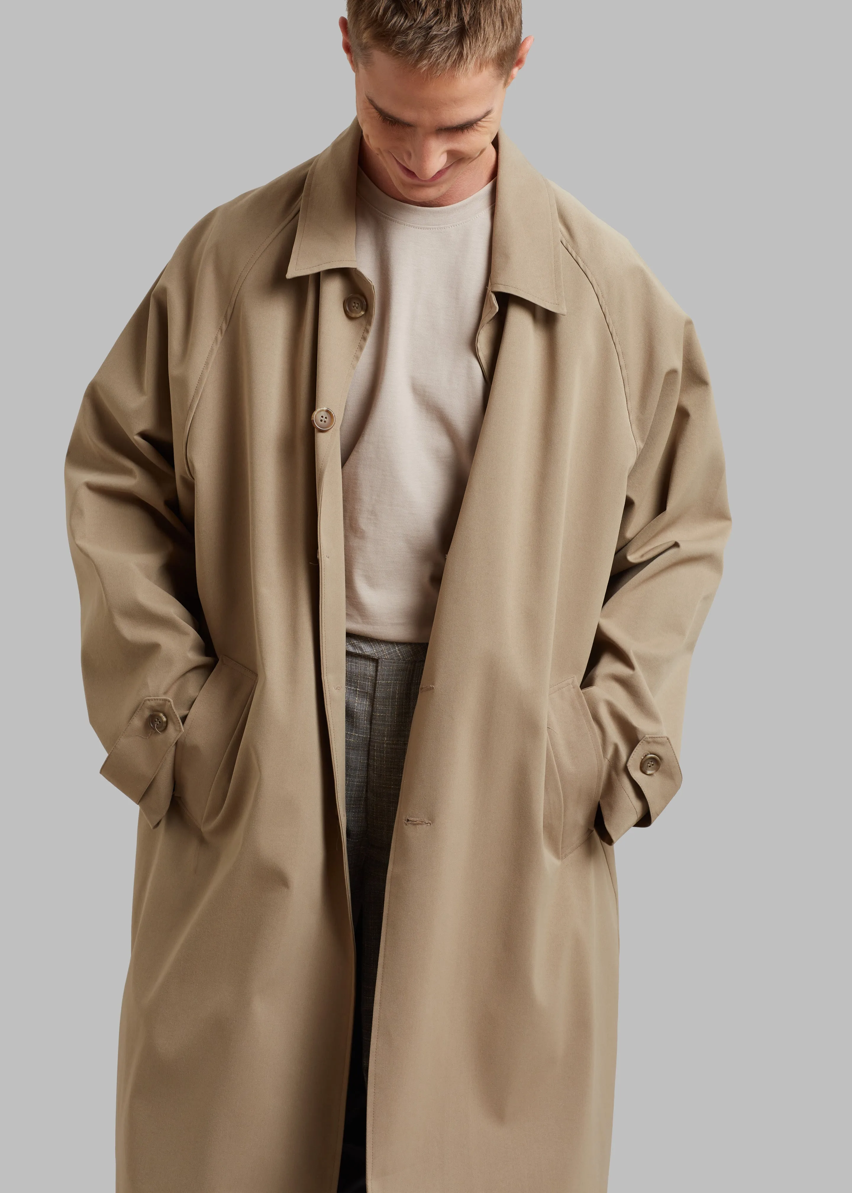 Fane Trench - Beige sold by Frankie Shop product image thumbnail 5