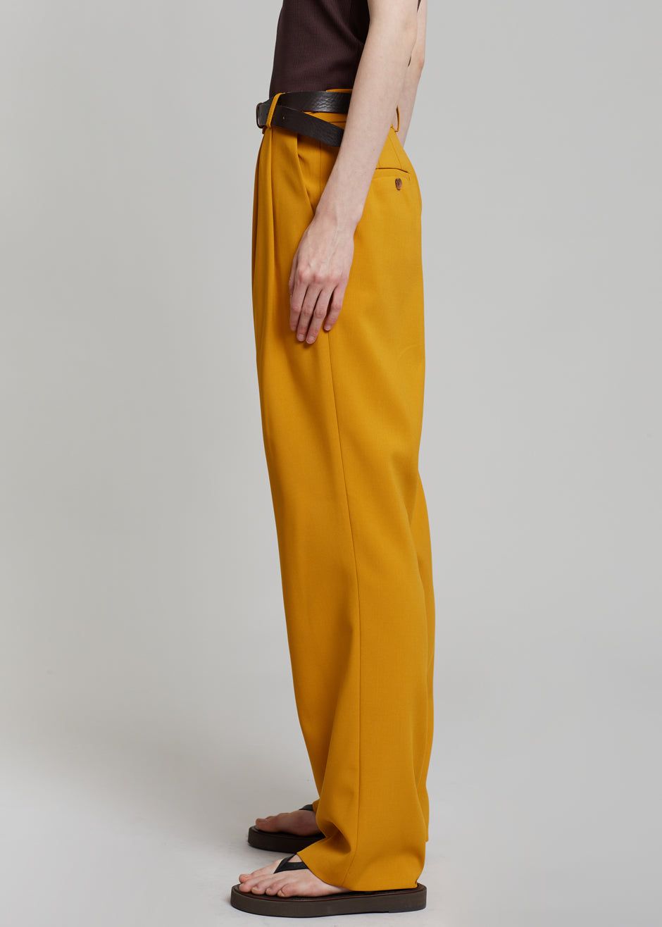 Bea Suit Pants - Mustard sold by Frankie Shop product image thumbnail 3