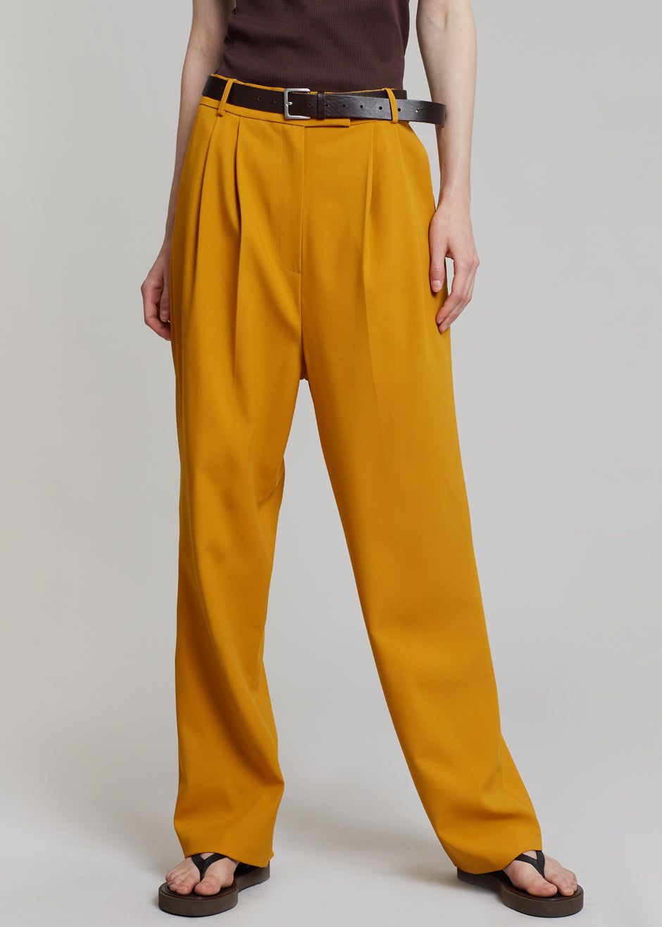 Bea Suit Pants - Mustard sold by Frankie Shop product image thumbnail 2