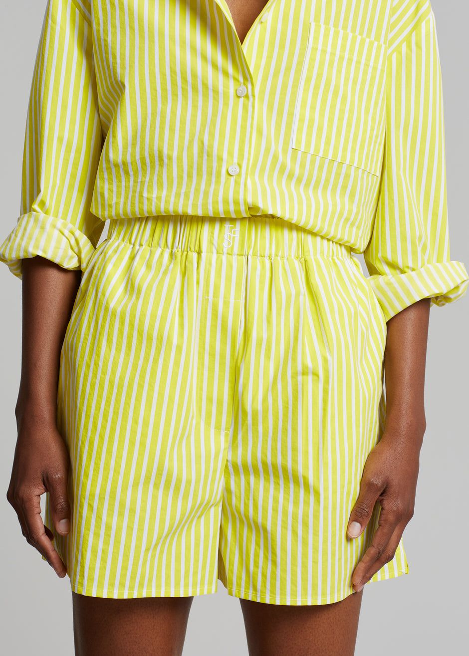 Lui Cotton Boxer Short - Citrus Stripe sold by Frankie Shop product image thumbnail 4