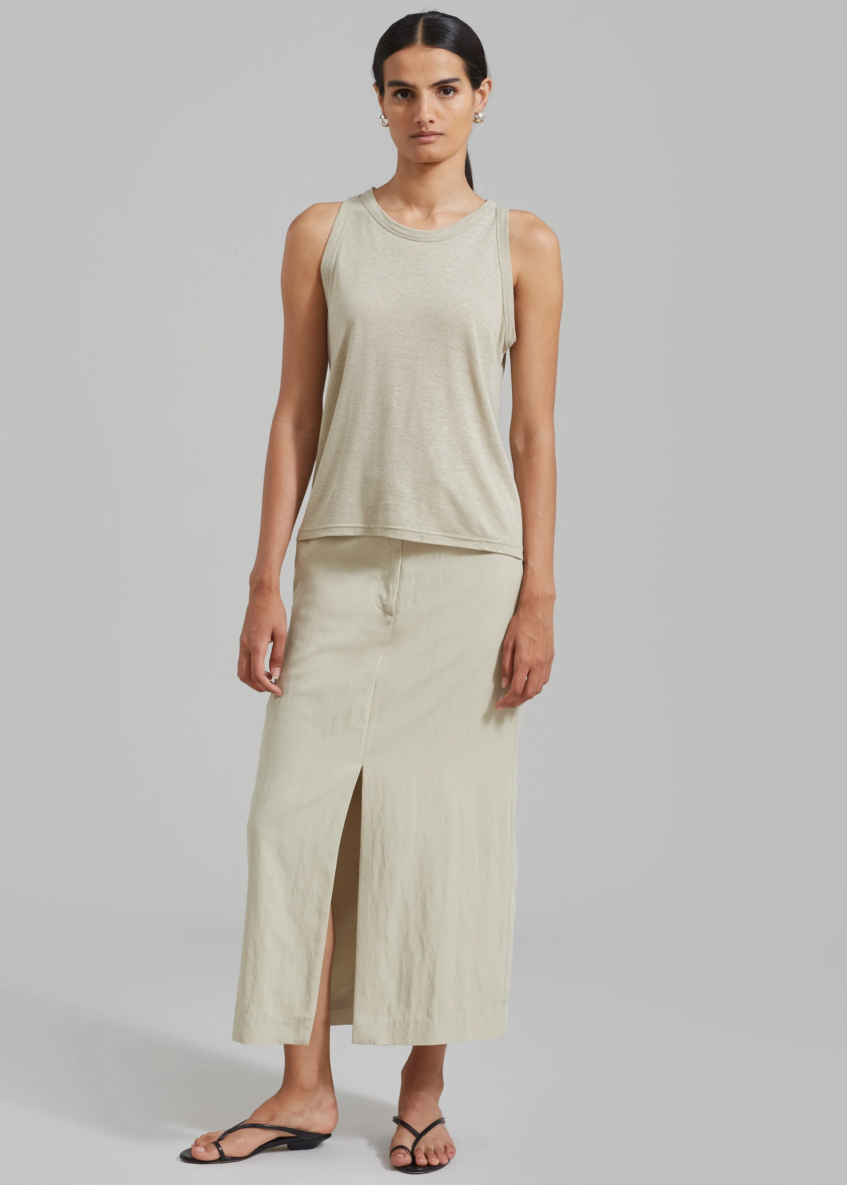 Taya Tank Top - Olive sold by Frankie Shop product image thumbnail 5