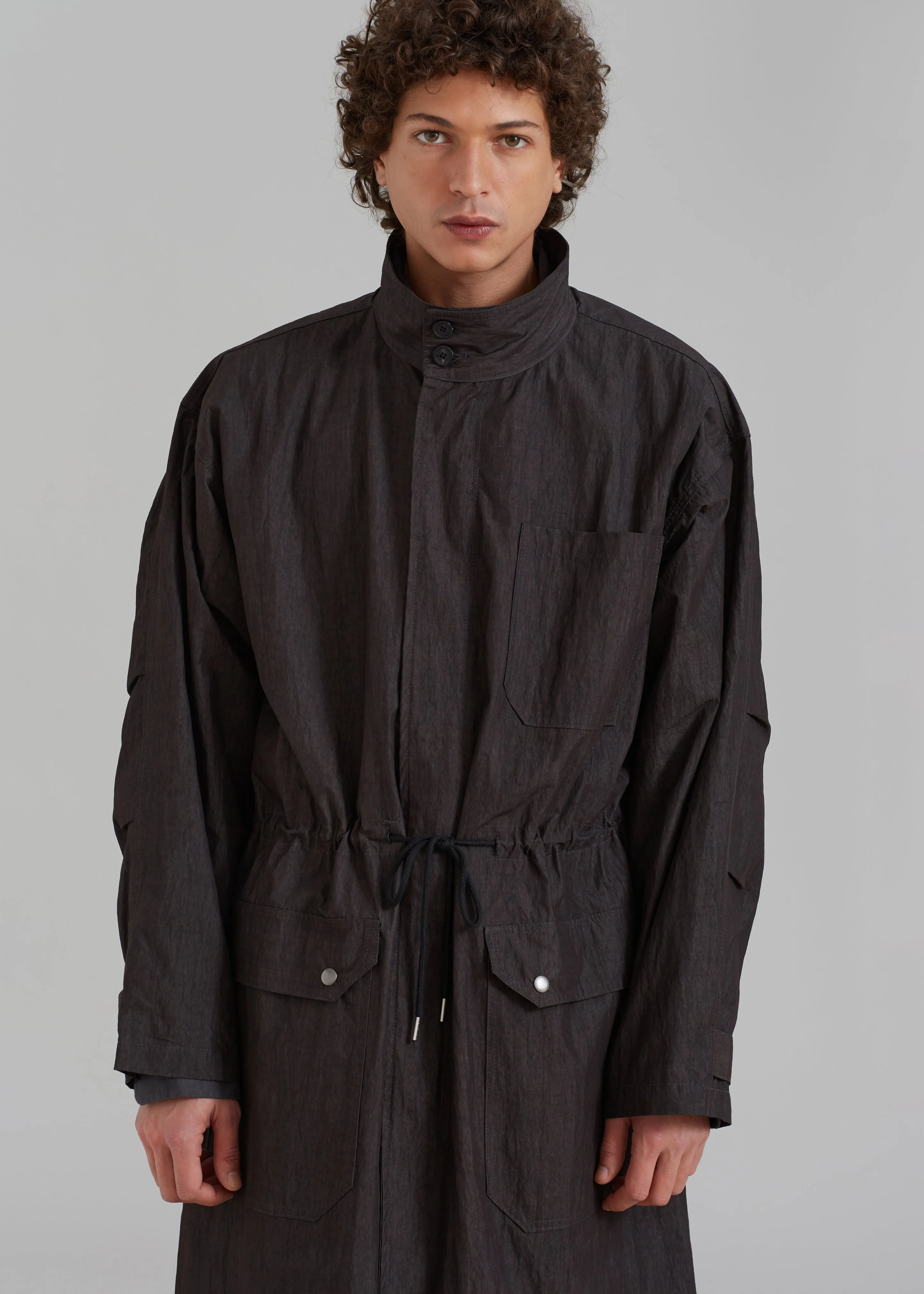 Stephen Anorak - Charcoal sold by Frankie Shop product image thumbnail 4