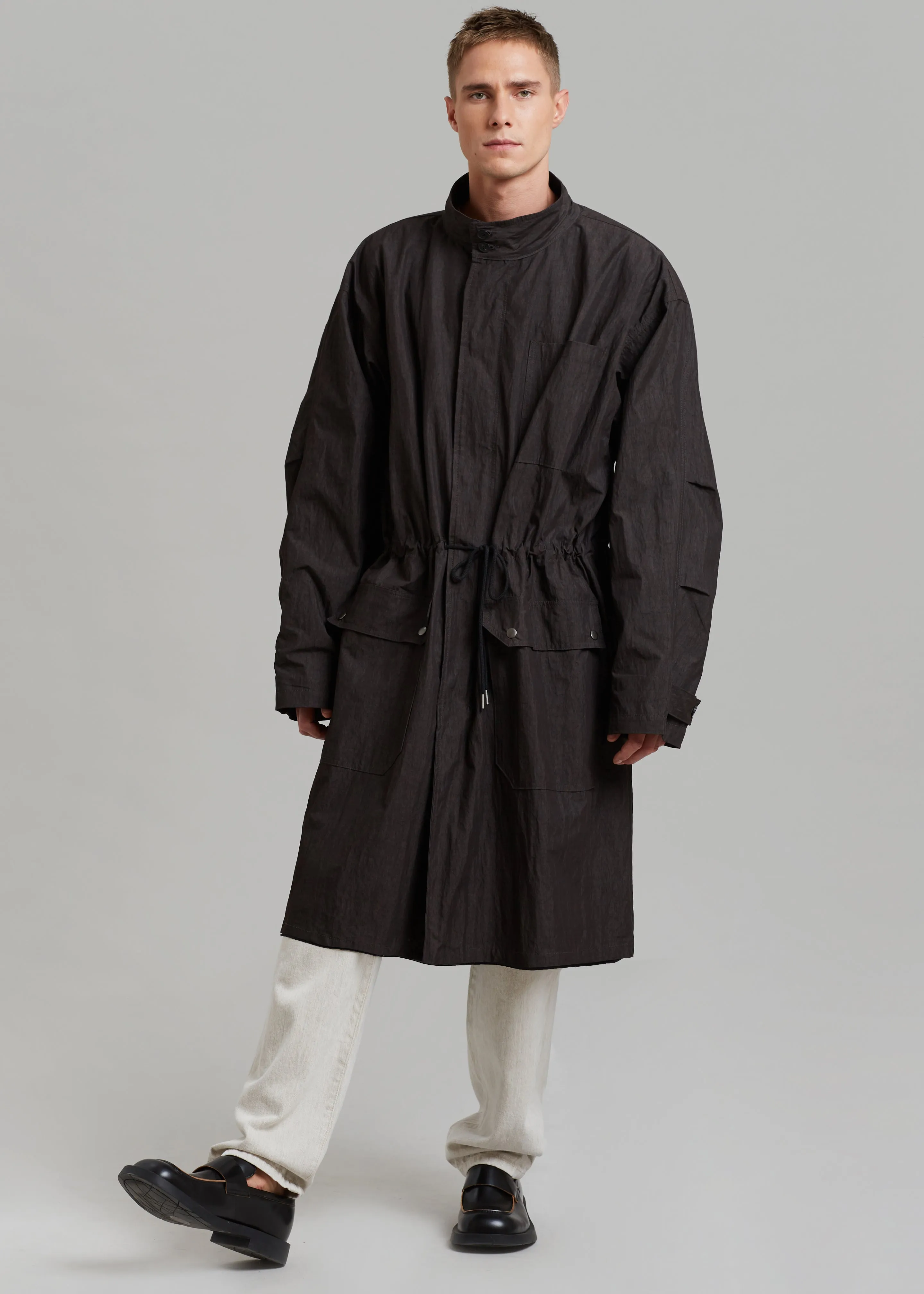 Stephen Anorak - Charcoal sold by Frankie Shop product image thumbnail 5