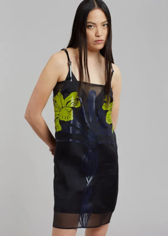 JW Anderson Camisole Mini Tube Dress - Black made by J.W. Anderson