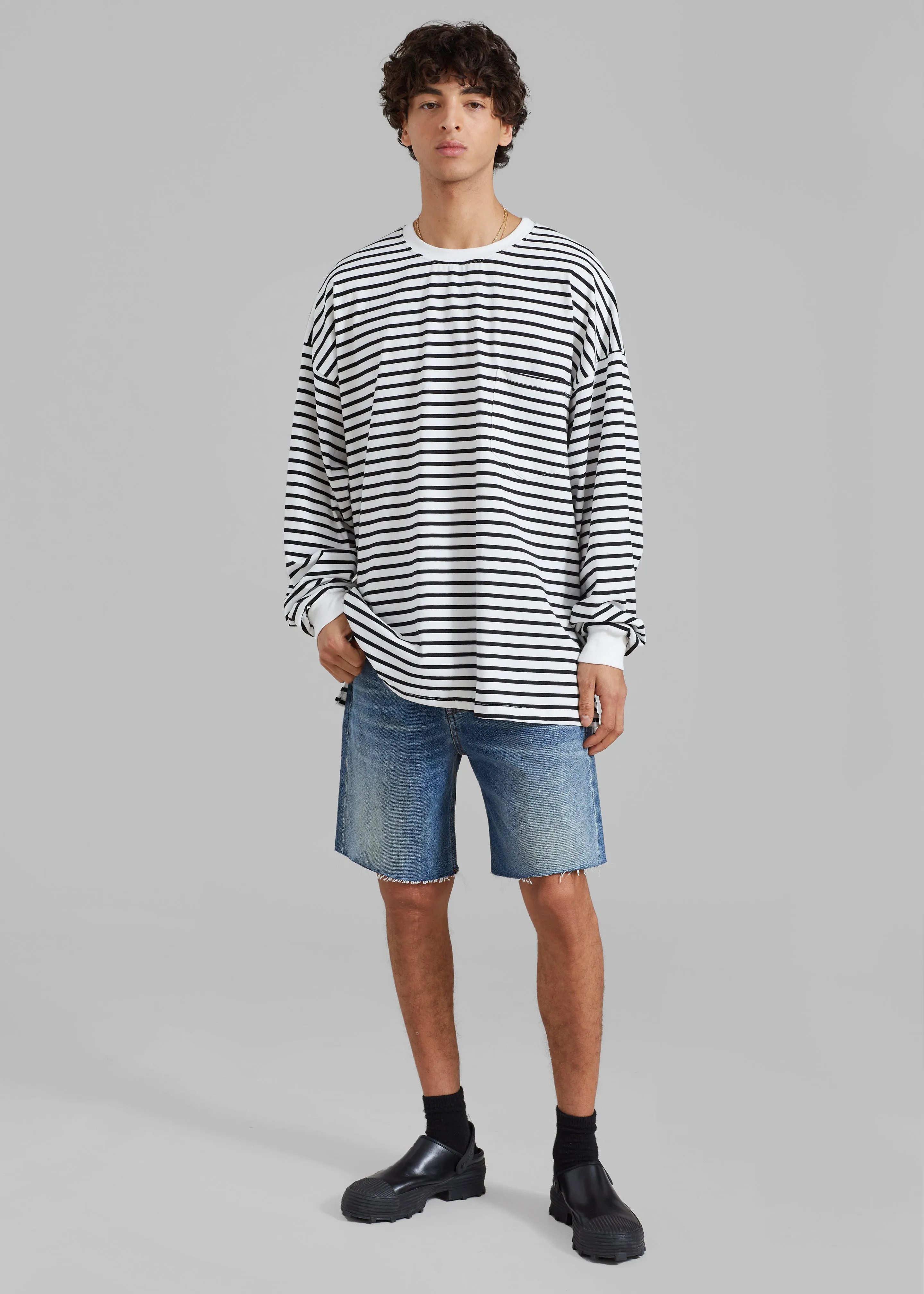 Haikure Louise Short - Mid Blue sold by Frankie Shop product image thumbnail 3