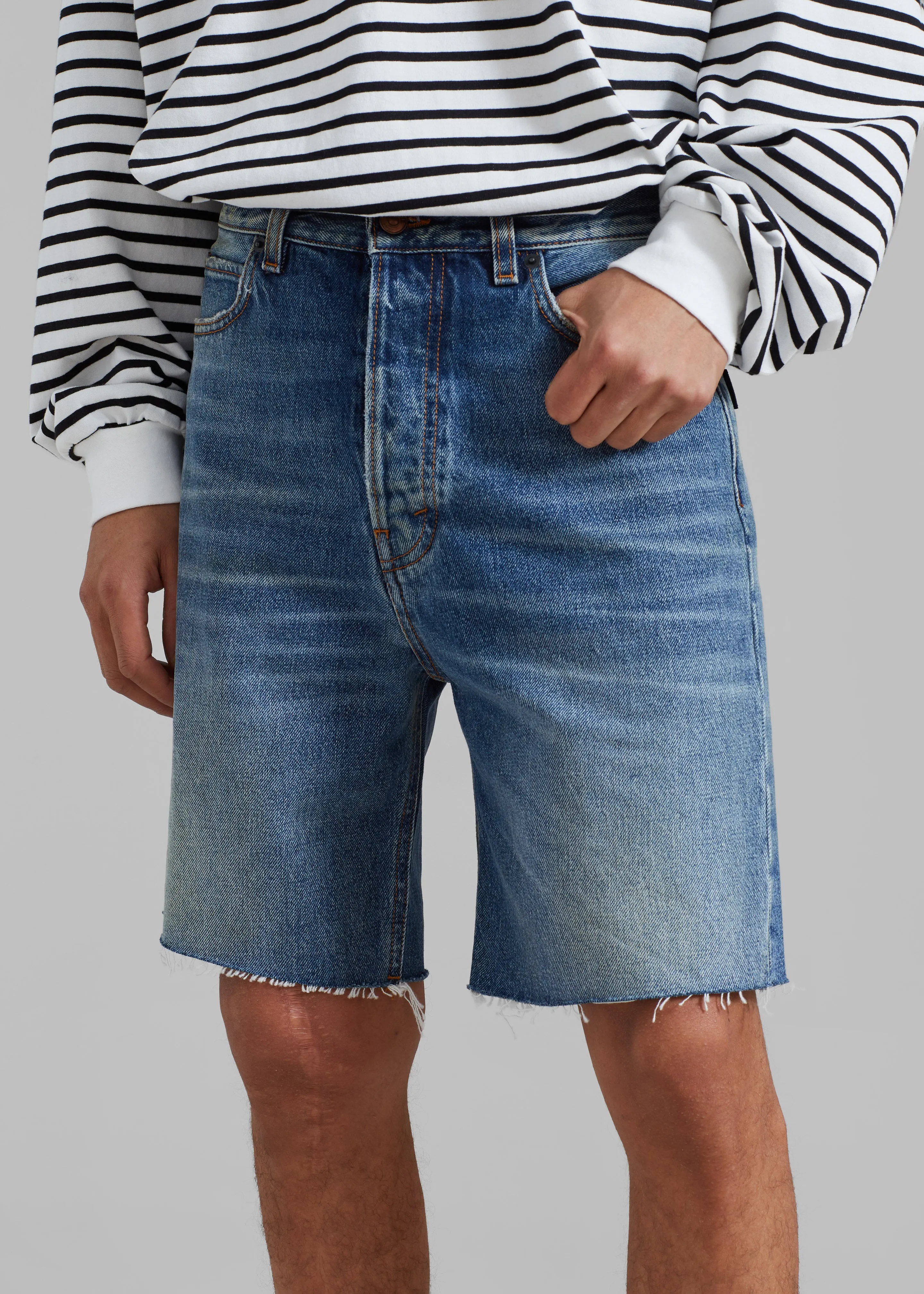 Haikure Louise Short - Mid Blue sold by Frankie Shop product image thumbnail 4