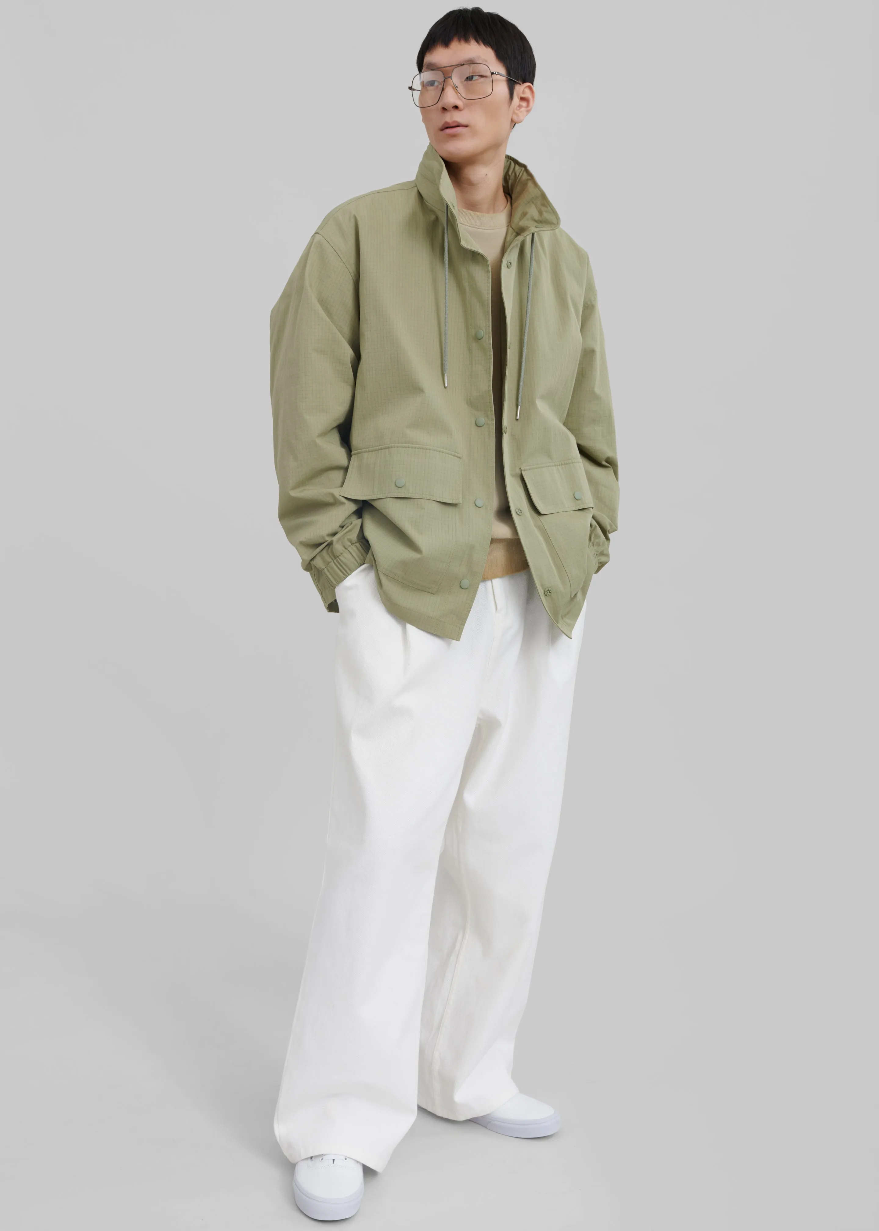 Edward Anorak - Olive sold by Frankie Shop product image thumbnail 5