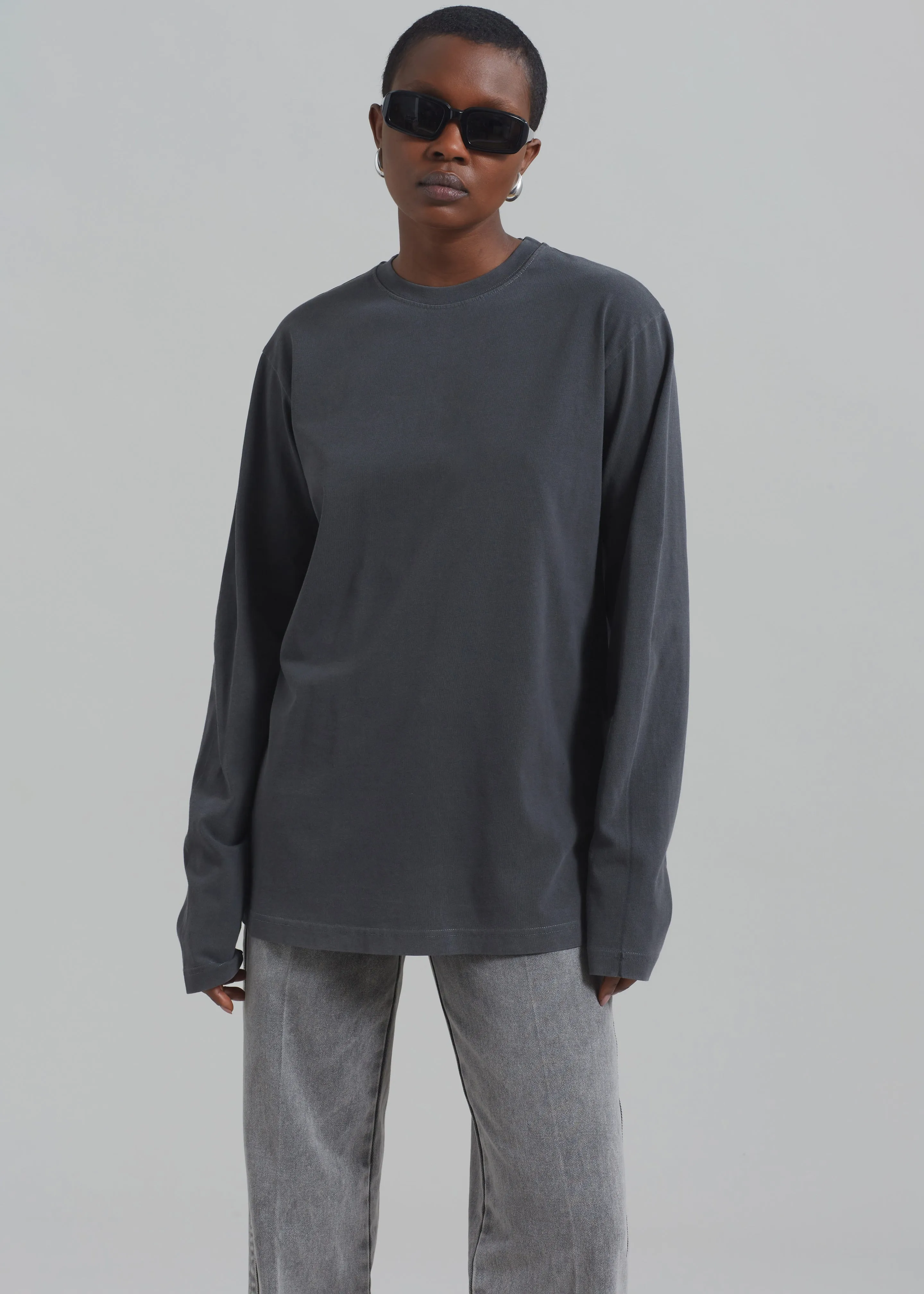 Sportmax Agguati Long Sleeve Tee - Black sold by Frankie Shop product image thumbnail 2