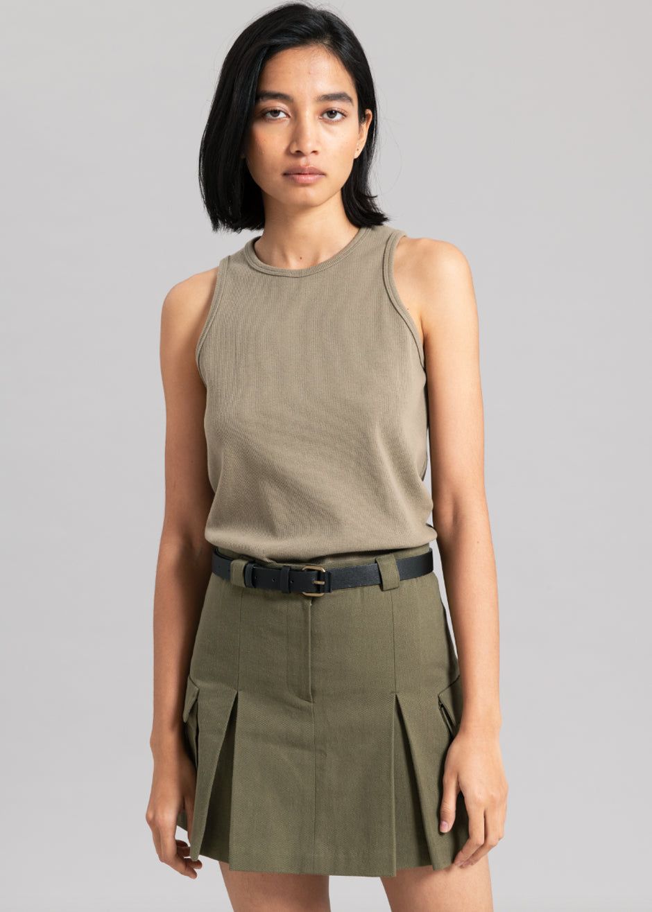 Liko Tank - Olive sold by Frankie Shop product image thumbnail 3