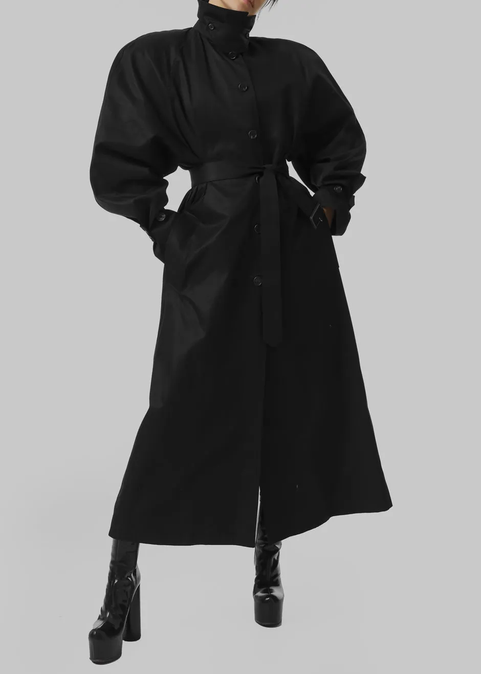 Decima Trench Coat - Black sold by Frankie Shop product image thumbnail 4