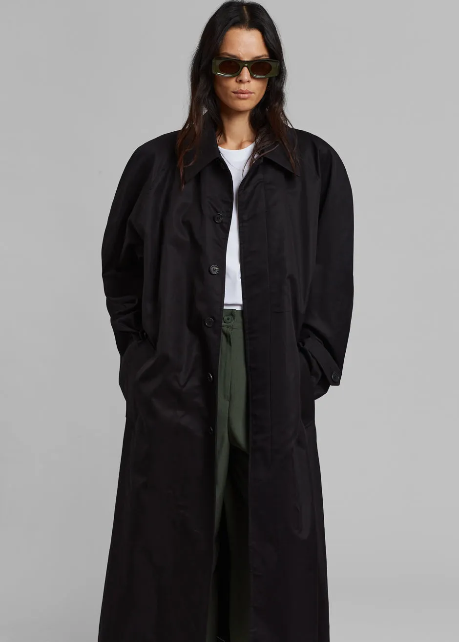 Decima Trench Coat - Black sold by Frankie Shop product image thumbnail 3