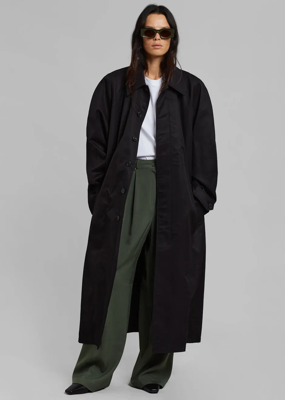 Decima Trench Coat - Black sold by Frankie Shop product image thumbnail 2