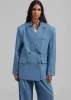 Jan Denim Blazer - Blue sold by Frankie Shop