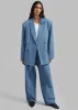 Jan Denim Blazer - Blue sold by Frankie Shop