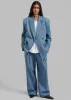 Jan Denim Blazer - Blue sold by Frankie Shop