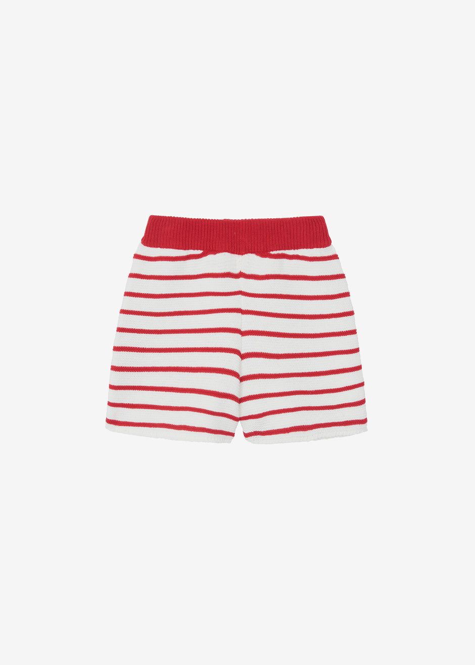 Aqua Knit Short - Red Stripe sold by Frankie Shop product image thumbnail 11