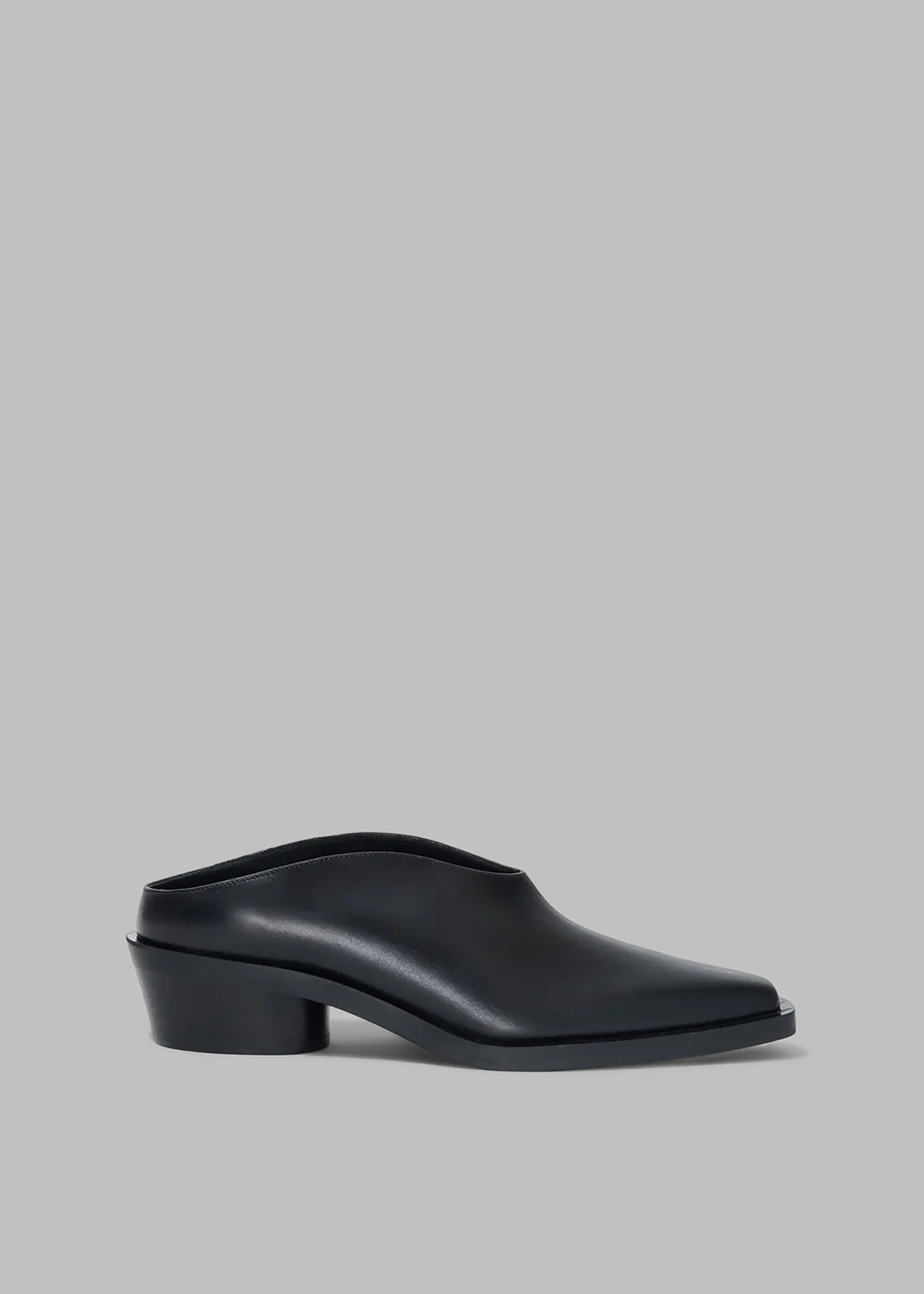 Proenza Schouler Bronco Mules - Black sold by Frankie Shop